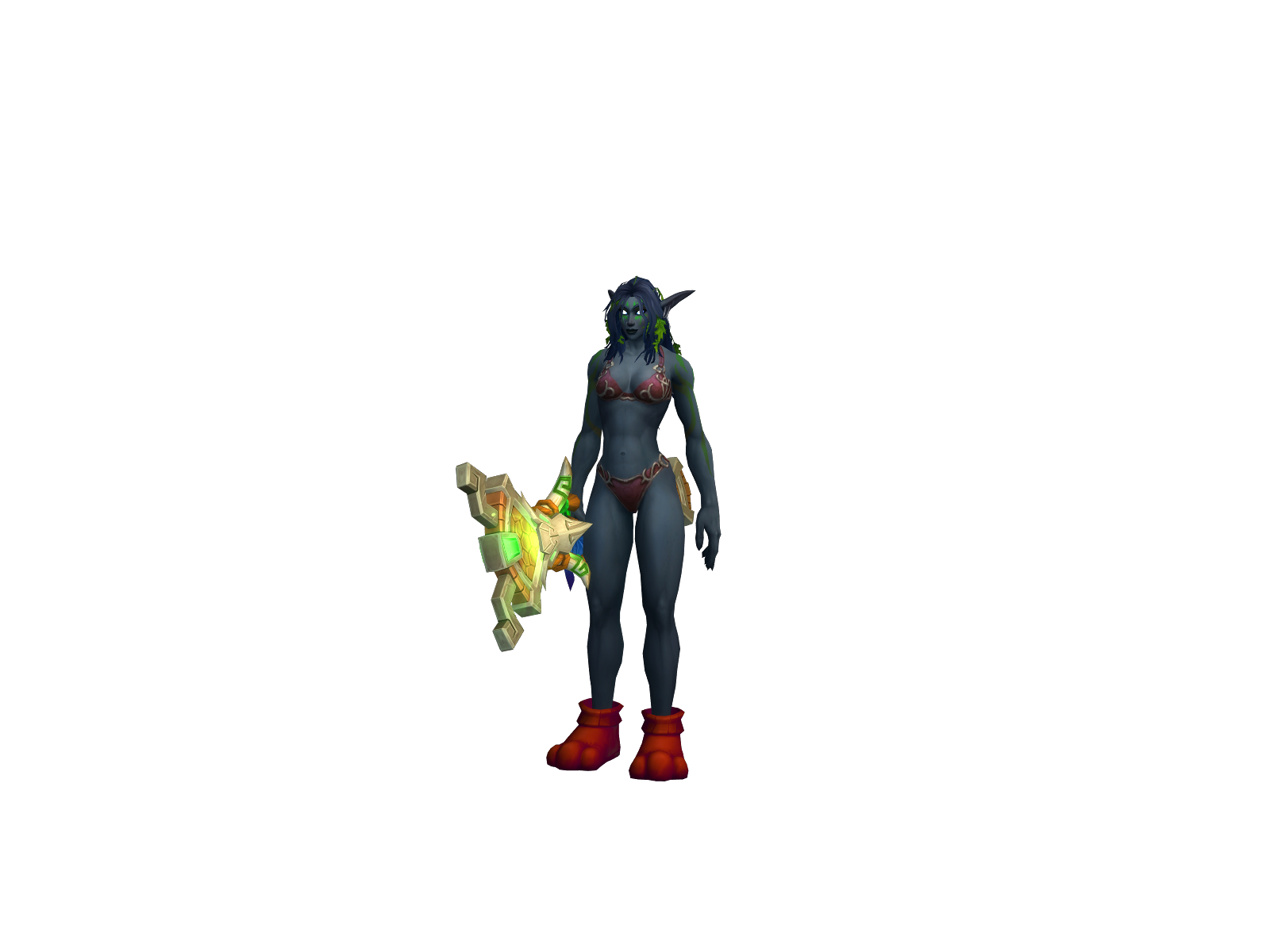 Zxx 3D character render