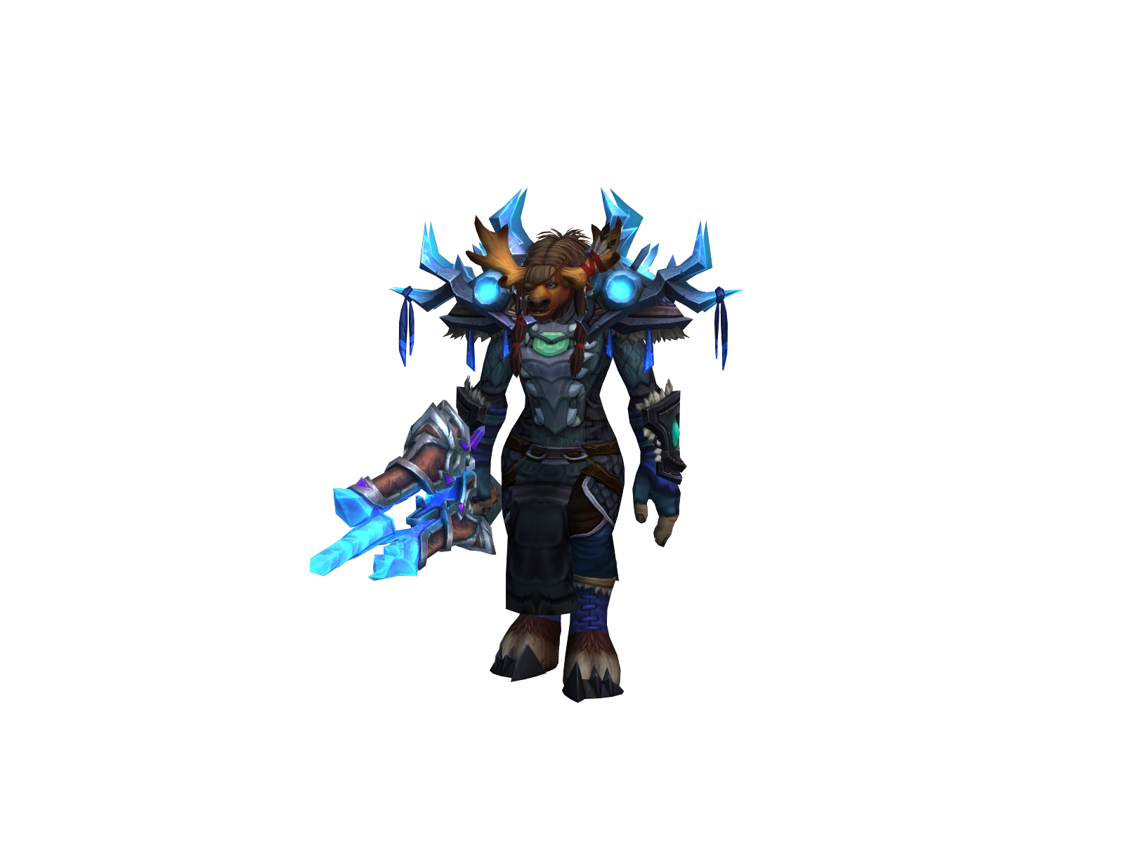 Múh 3D character render
