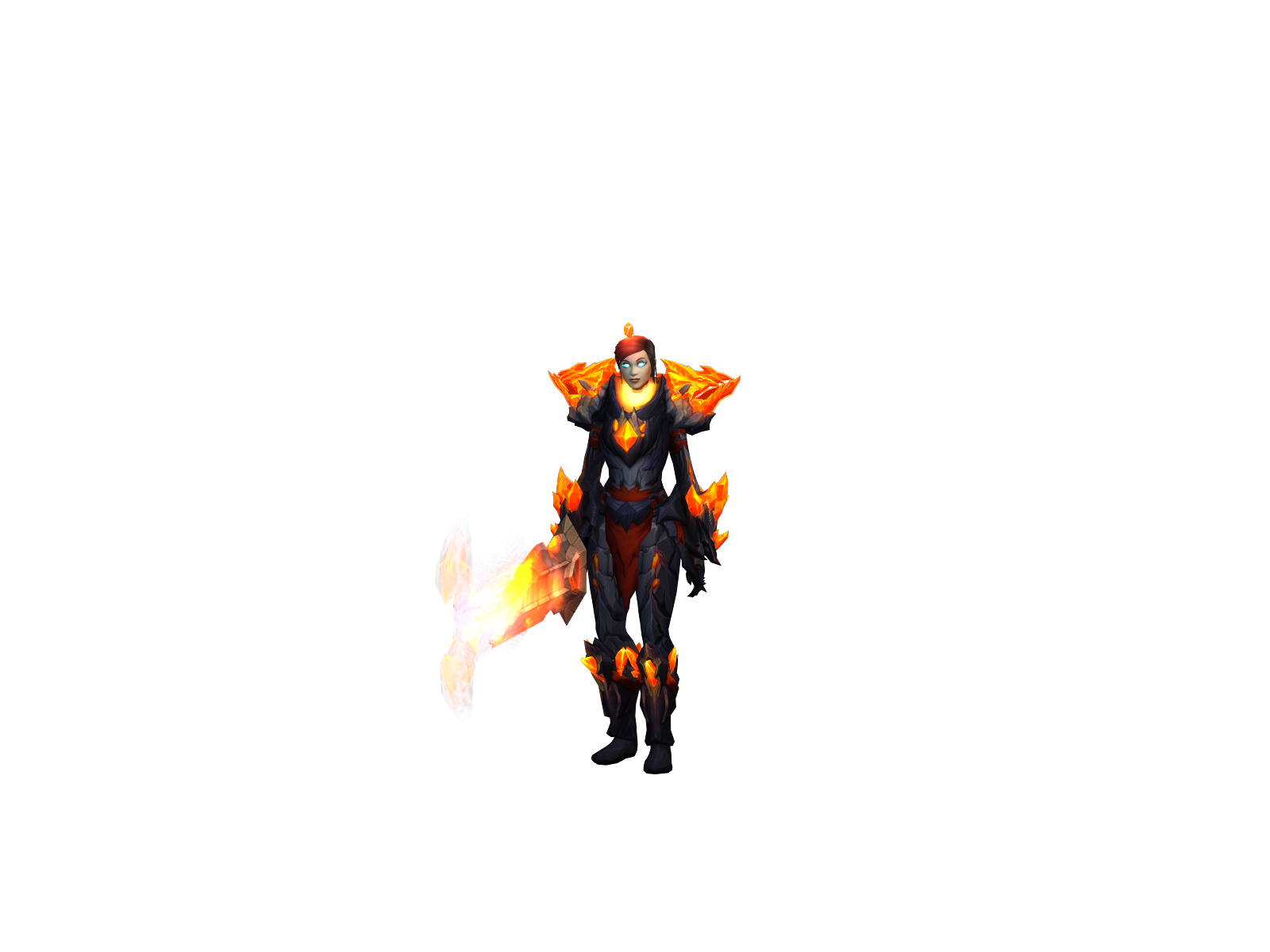 Talyzia 3D character render