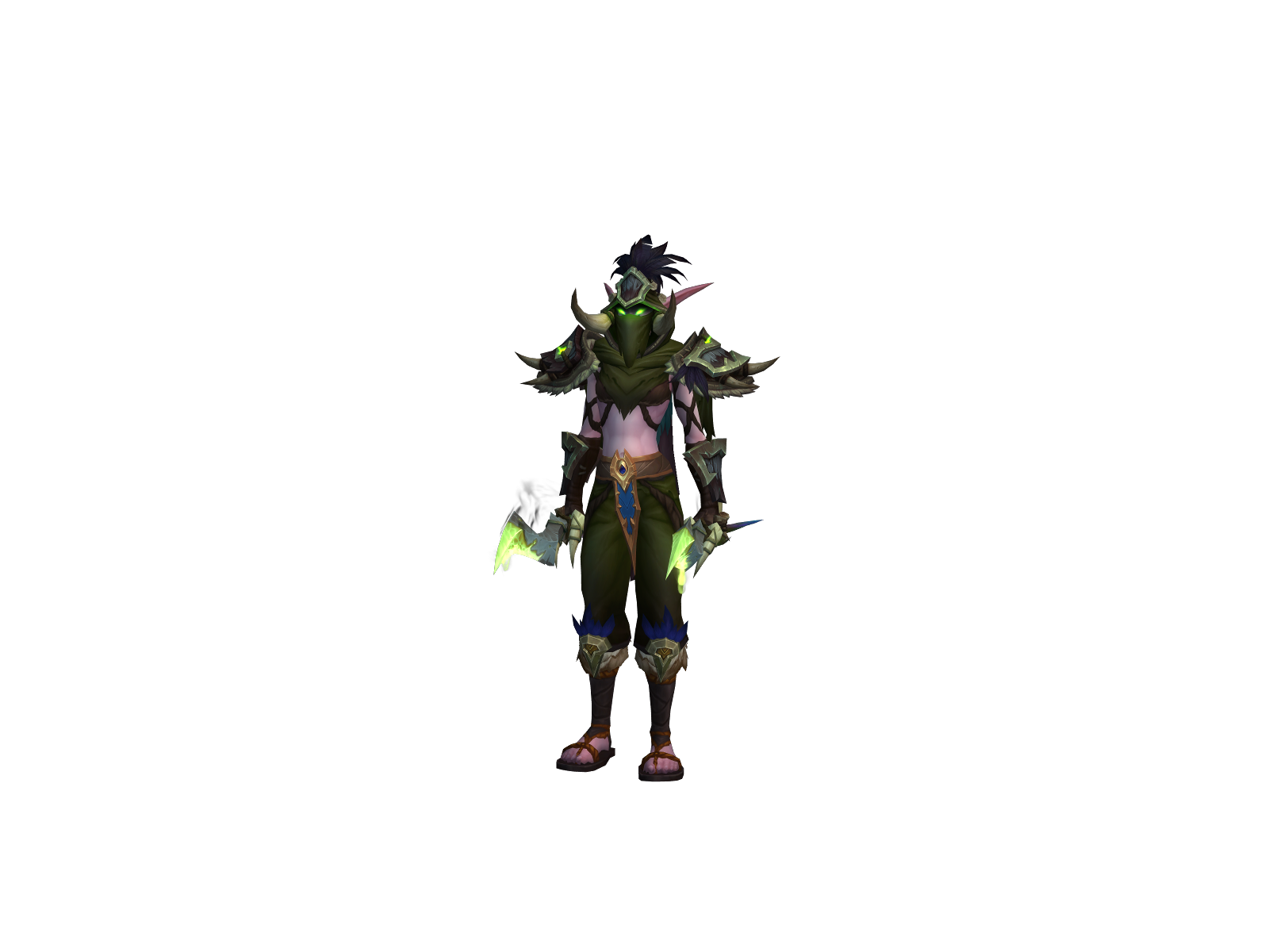 Plazzi 3D character render