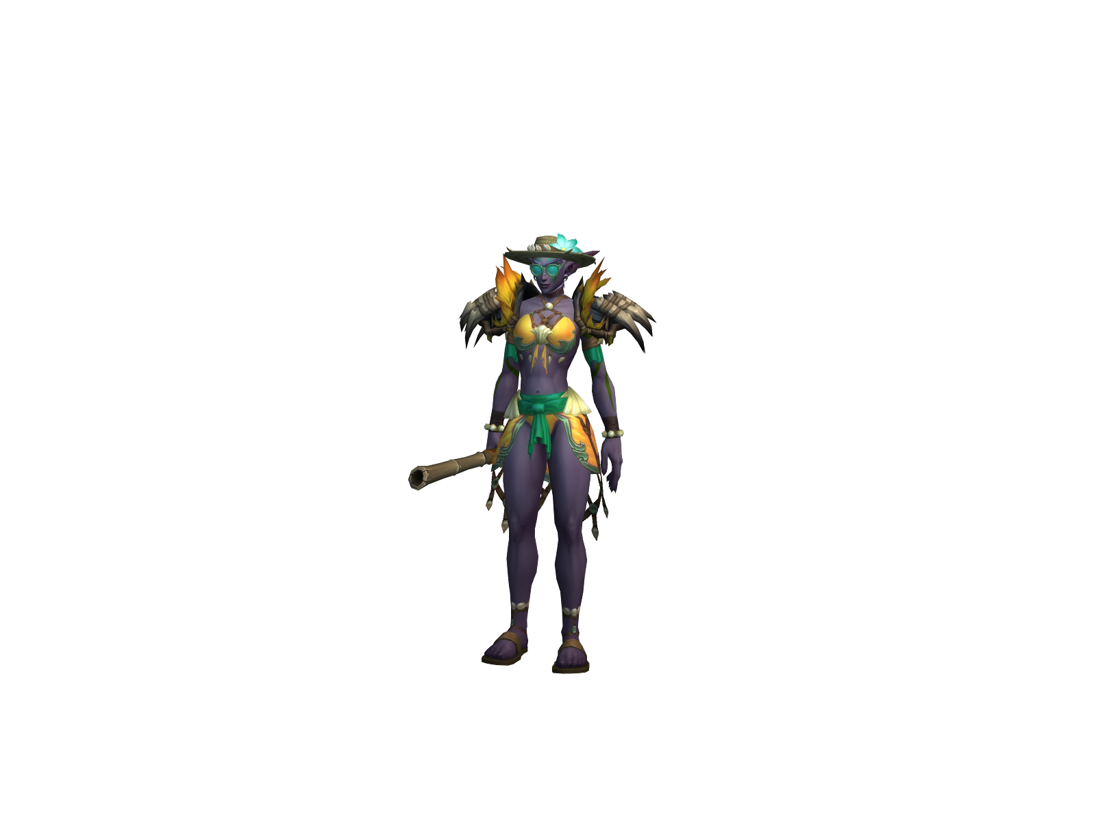 Cyderr 3D character render