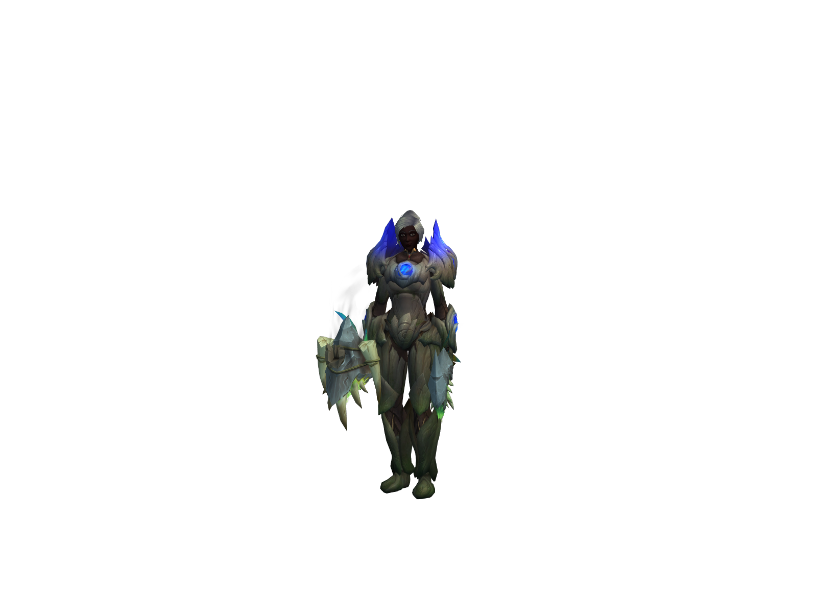 Mássak 3D character render