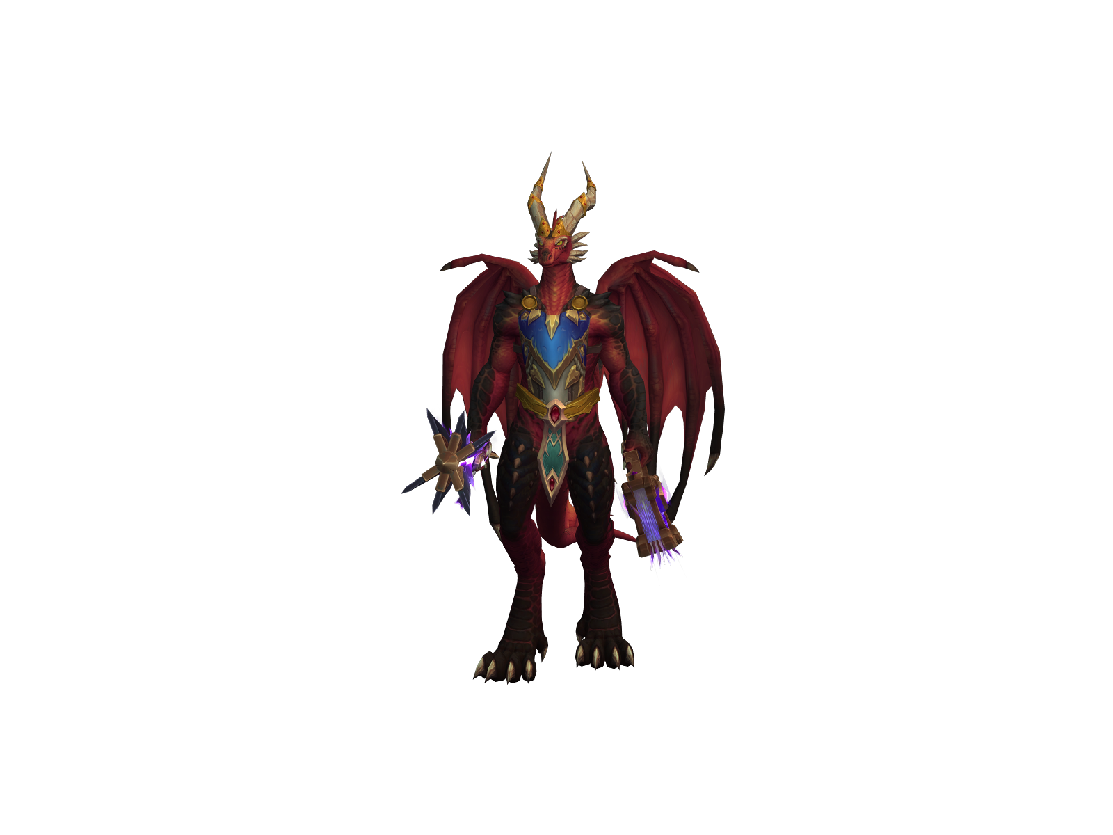 Tesroyer 3D character render