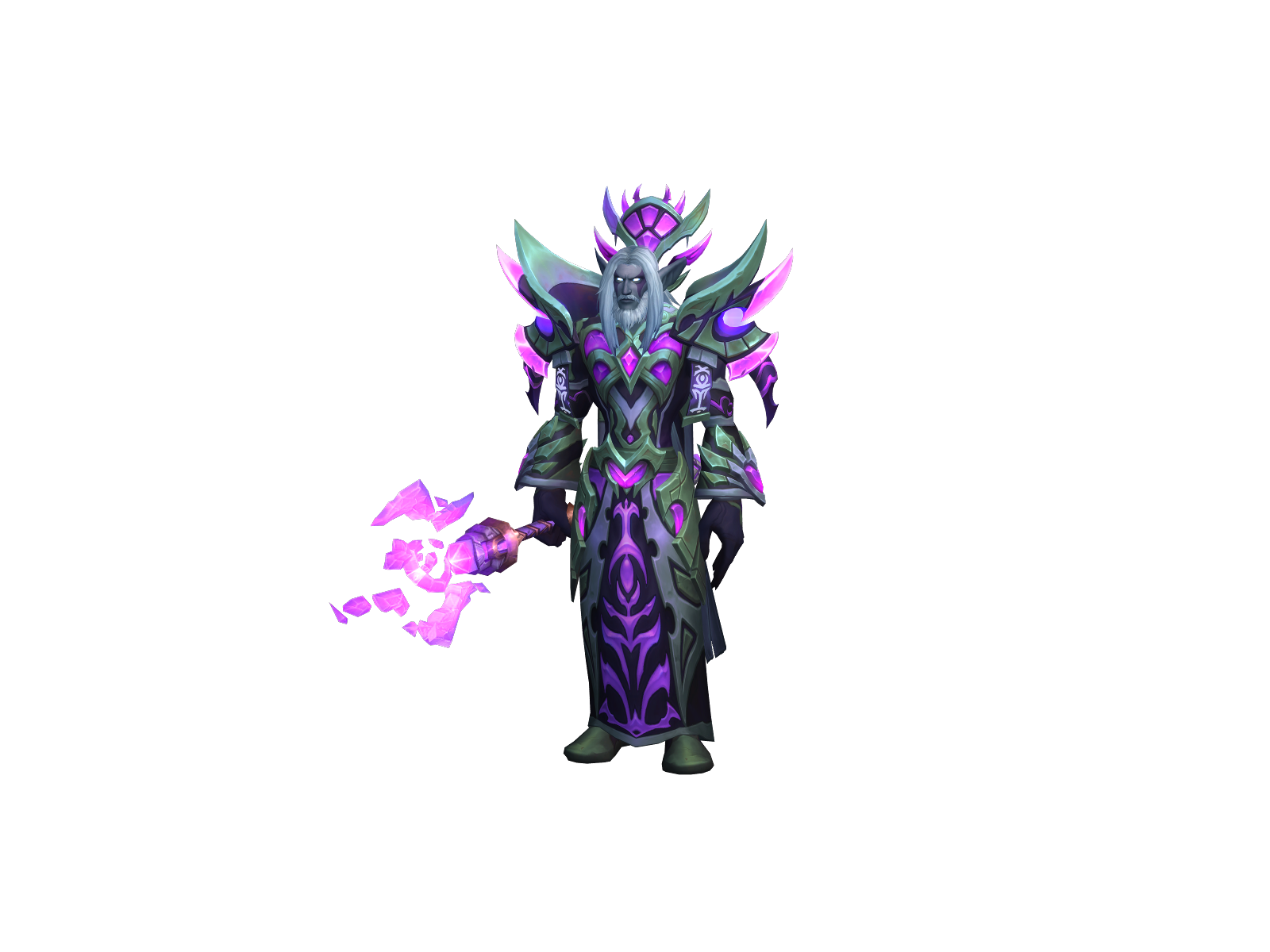 Nythrex 3D character render