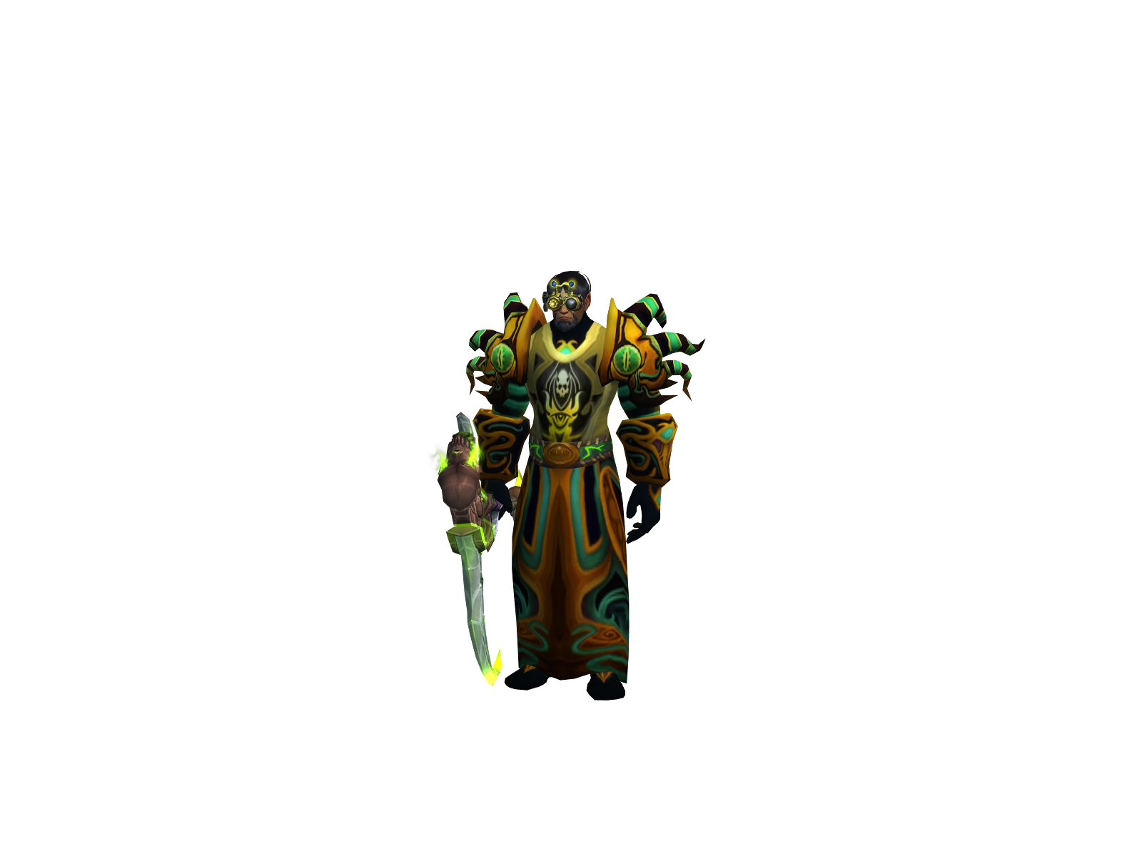 Drainyo 3D character render
