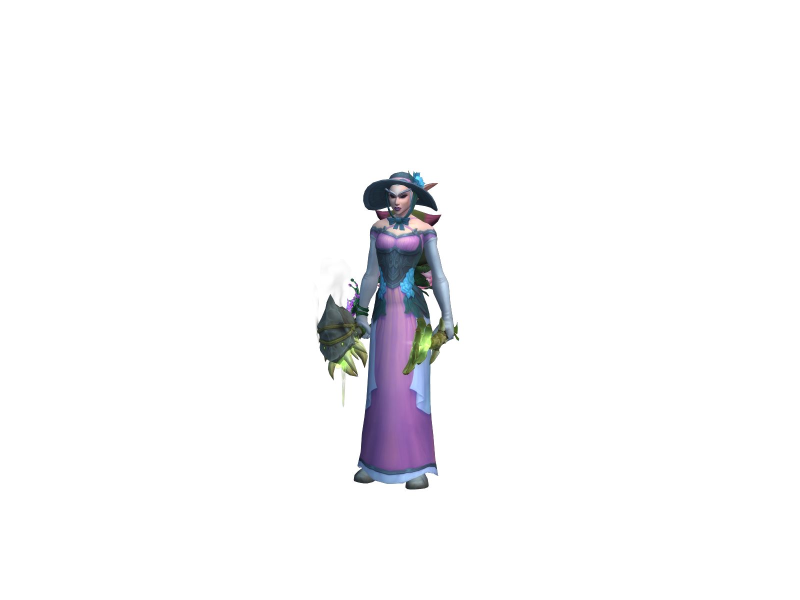 Leerzeichen 3D character render