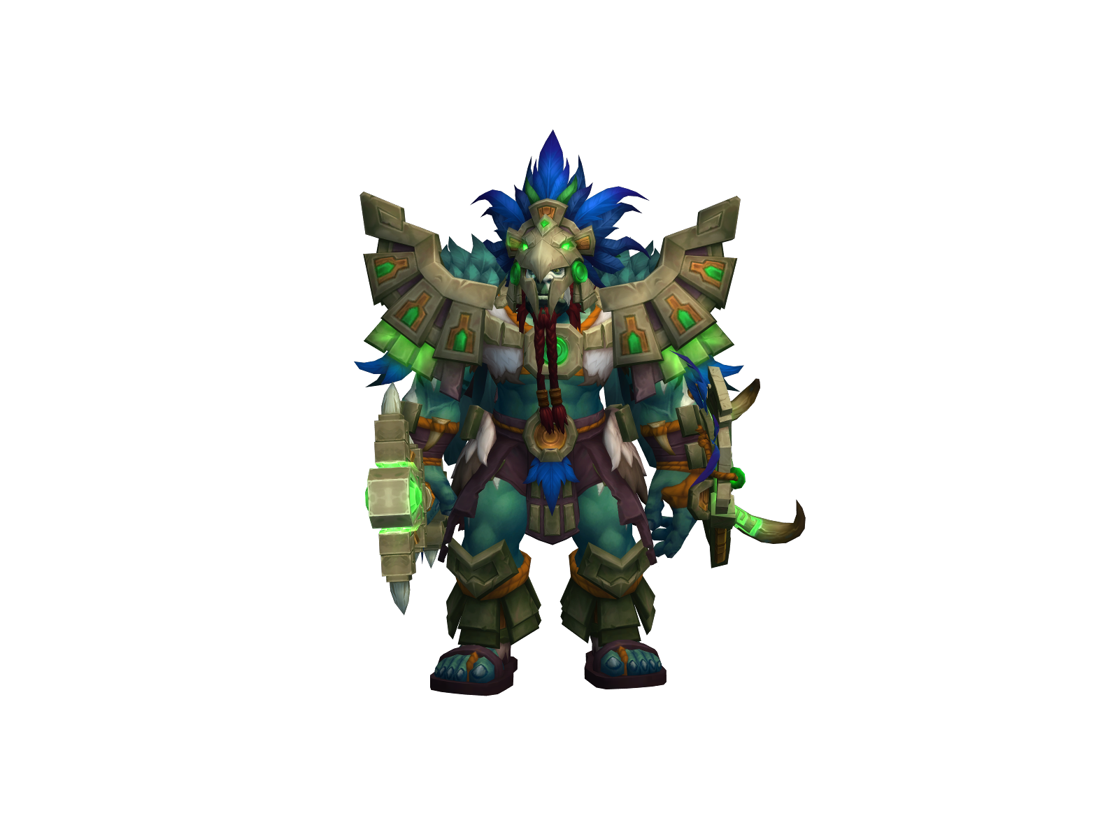 Chôppy 3D character render