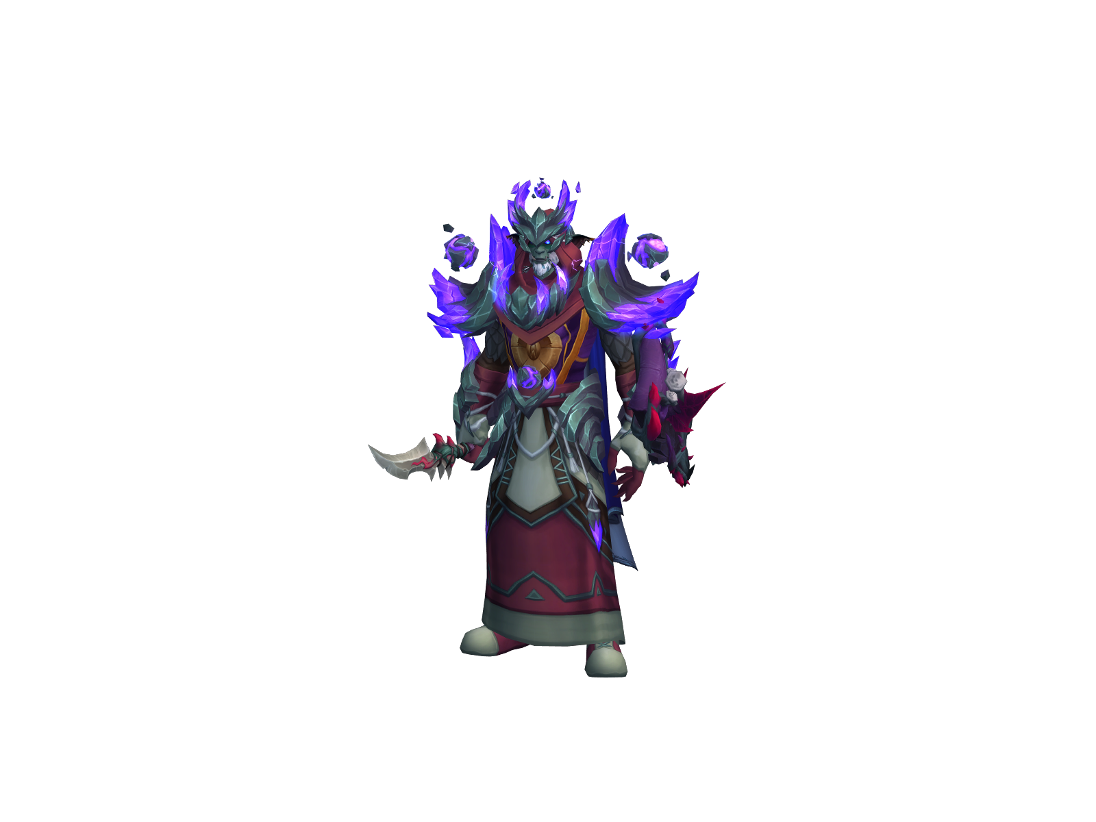 Nìphá 3D character render