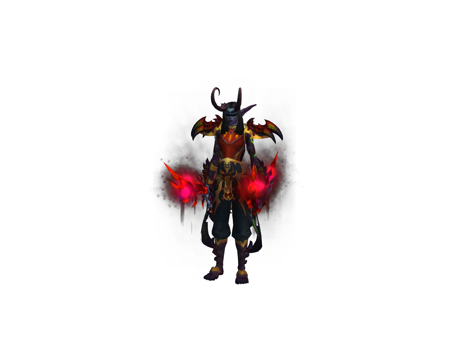 Dämonenneja 3D character render