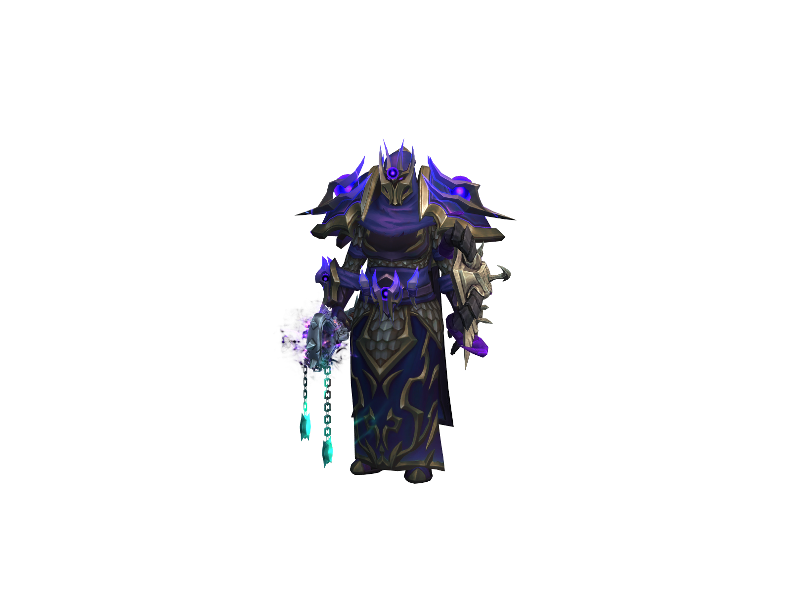 Mortíca 3D character render