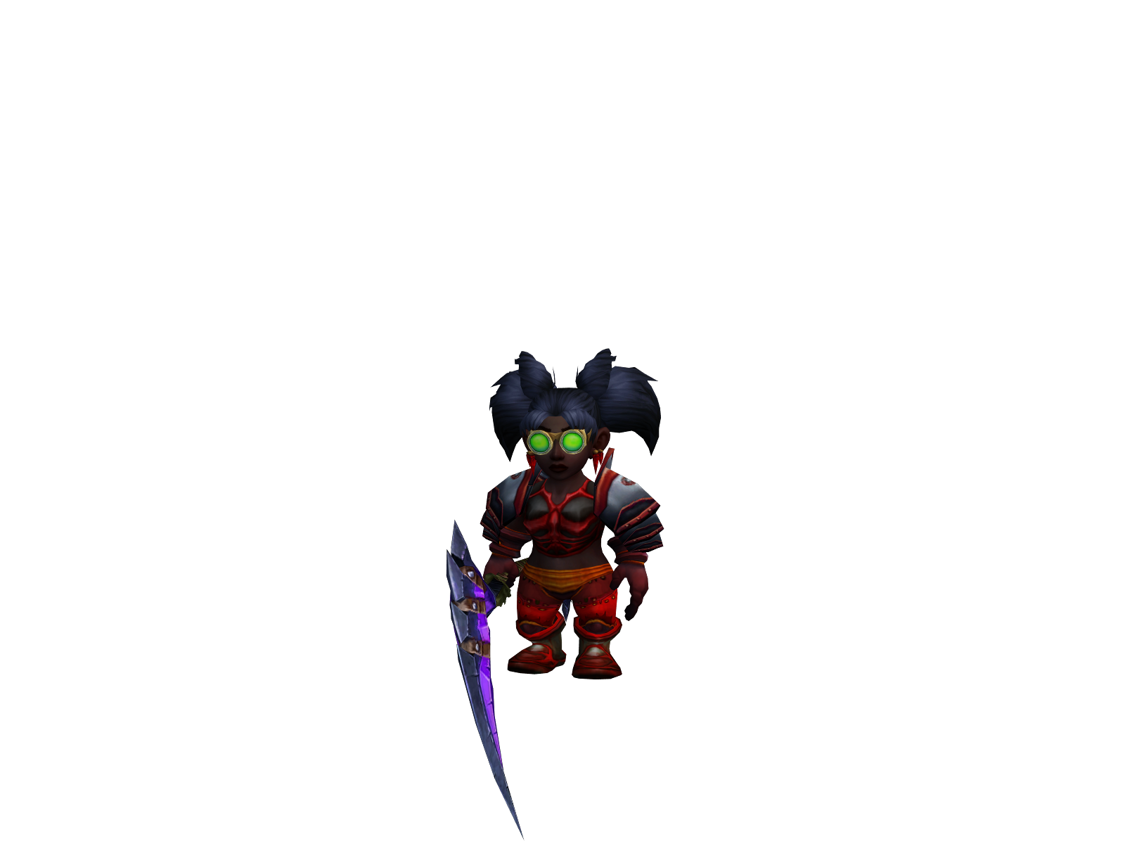 Bængbro 3D character render