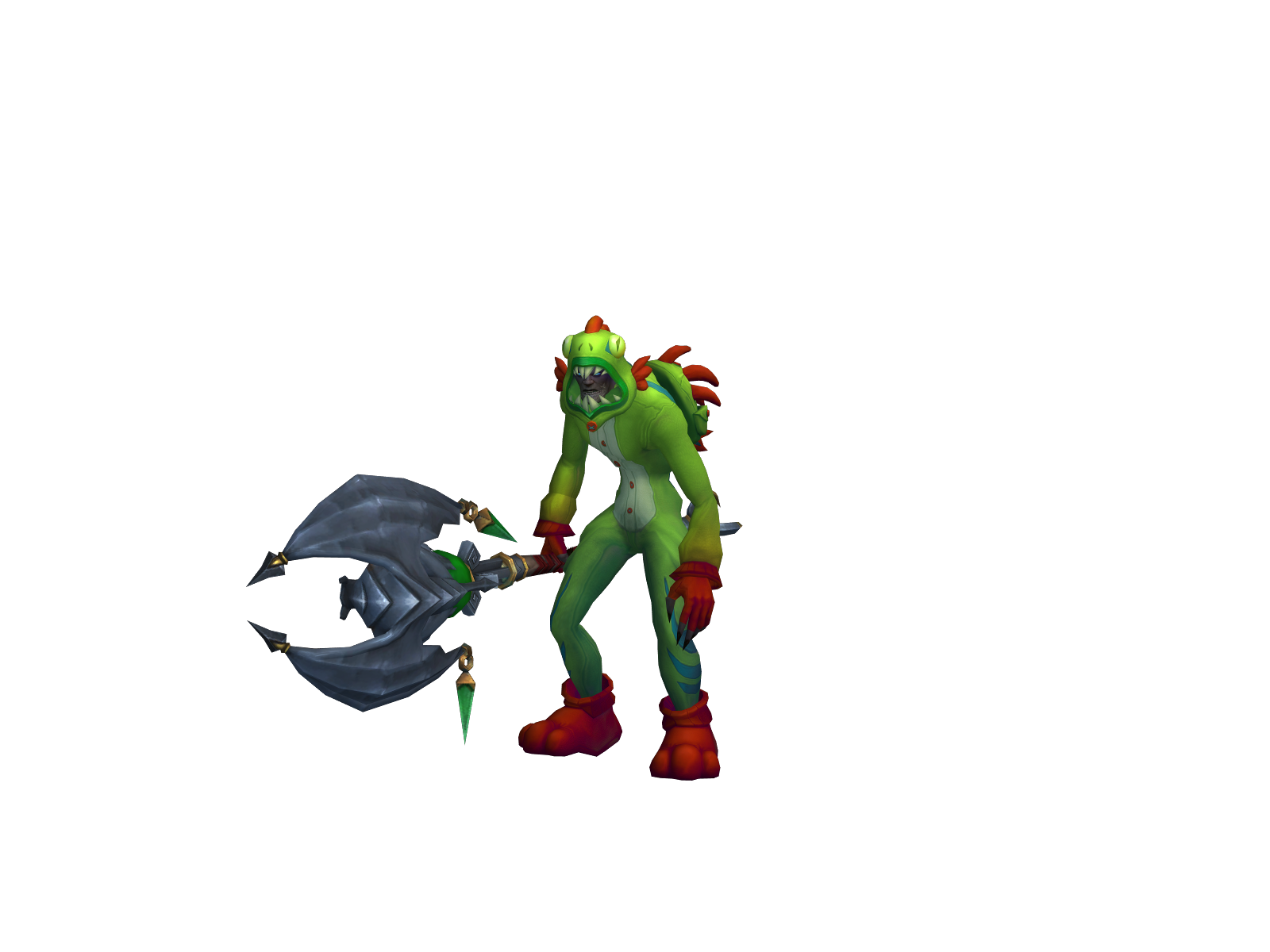 Brazzerstwo 3D character render