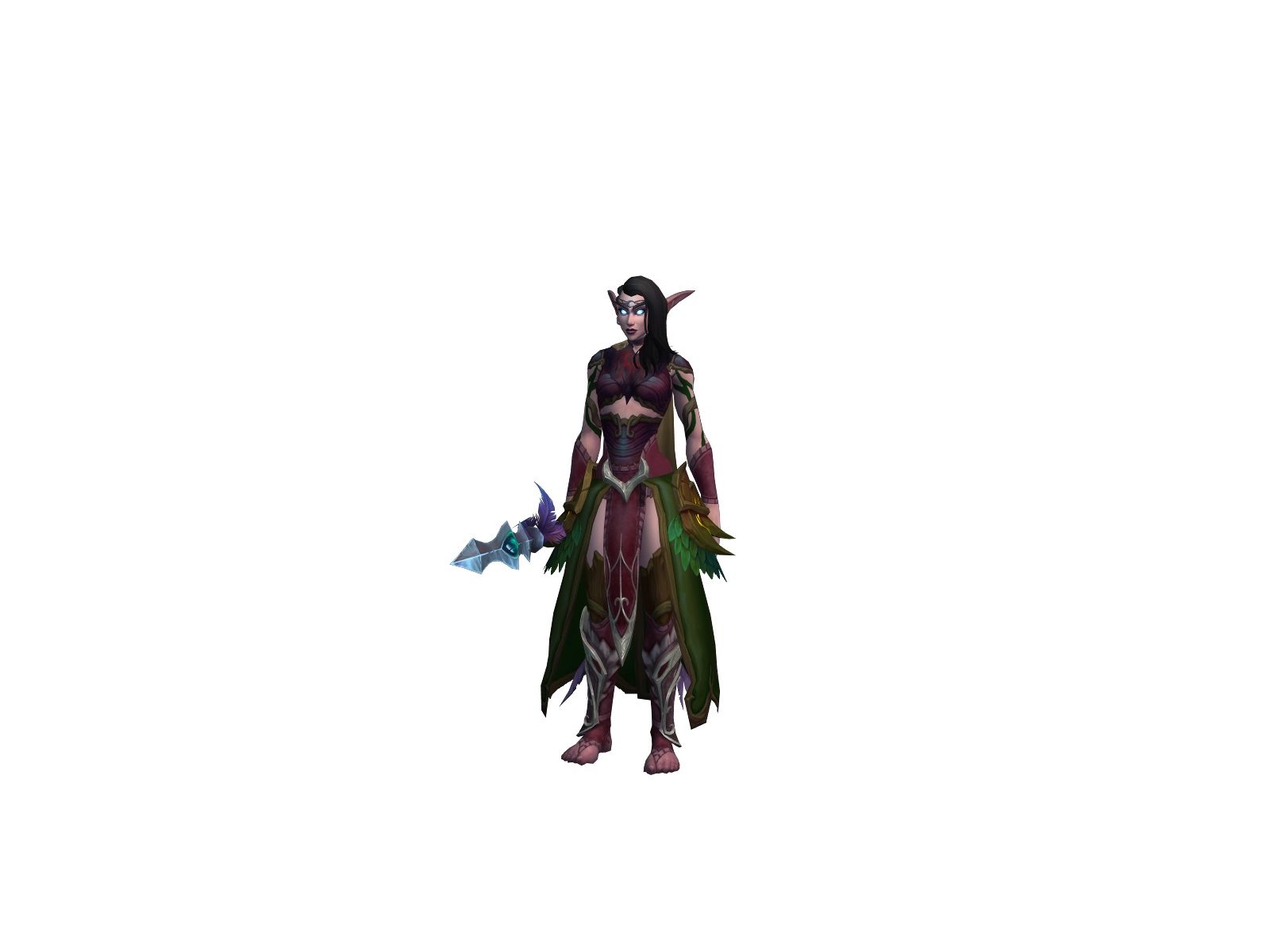 Freyi 3D character render