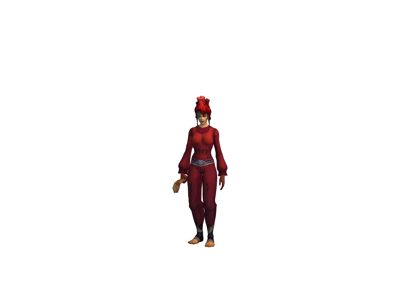 Eldorun 3D character render