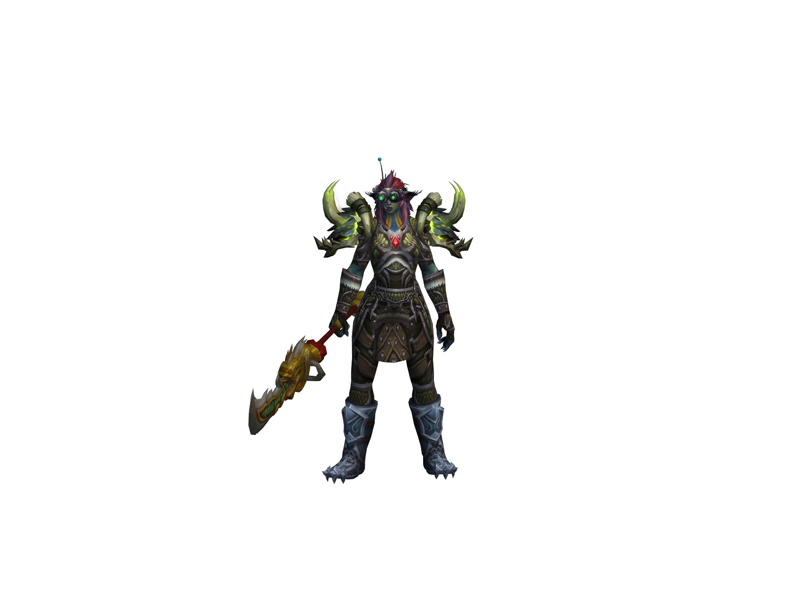 Puebloz 3D character render