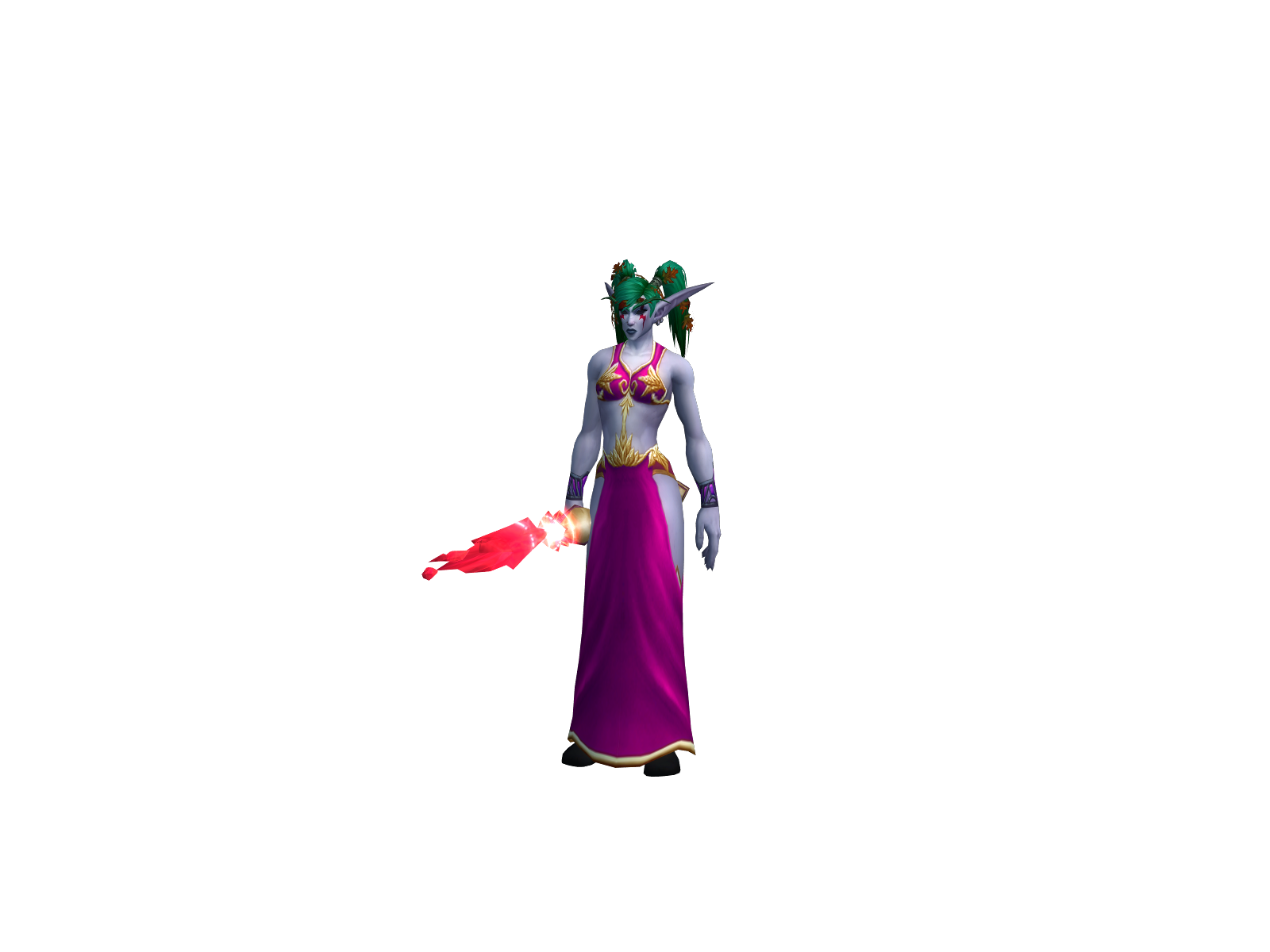 Esecaria 3D character render