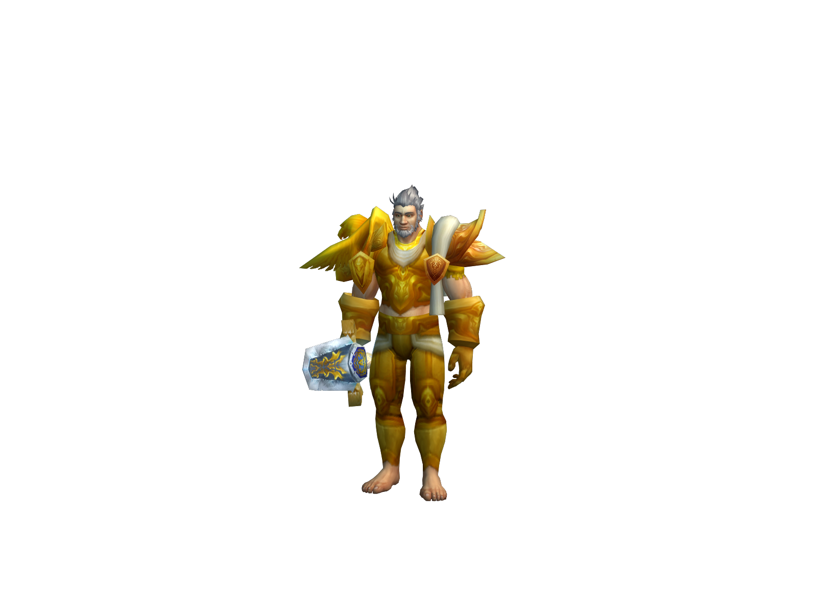 Starbutters 3D character render