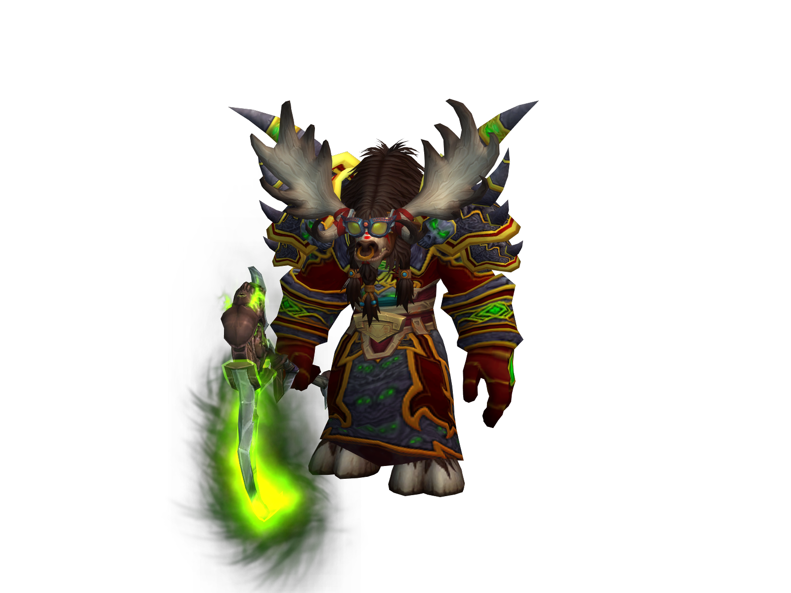 Rotzloeffel 3D character render