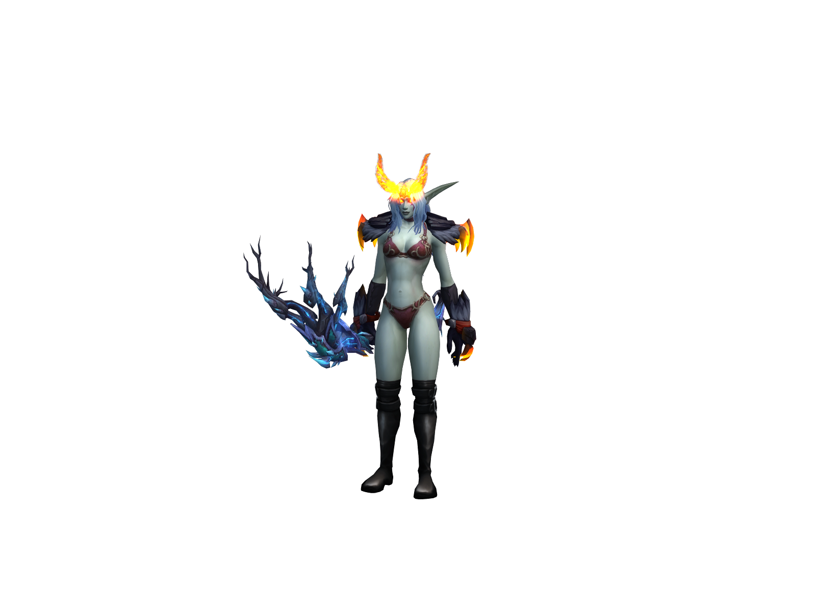 Brnchn 3D character render