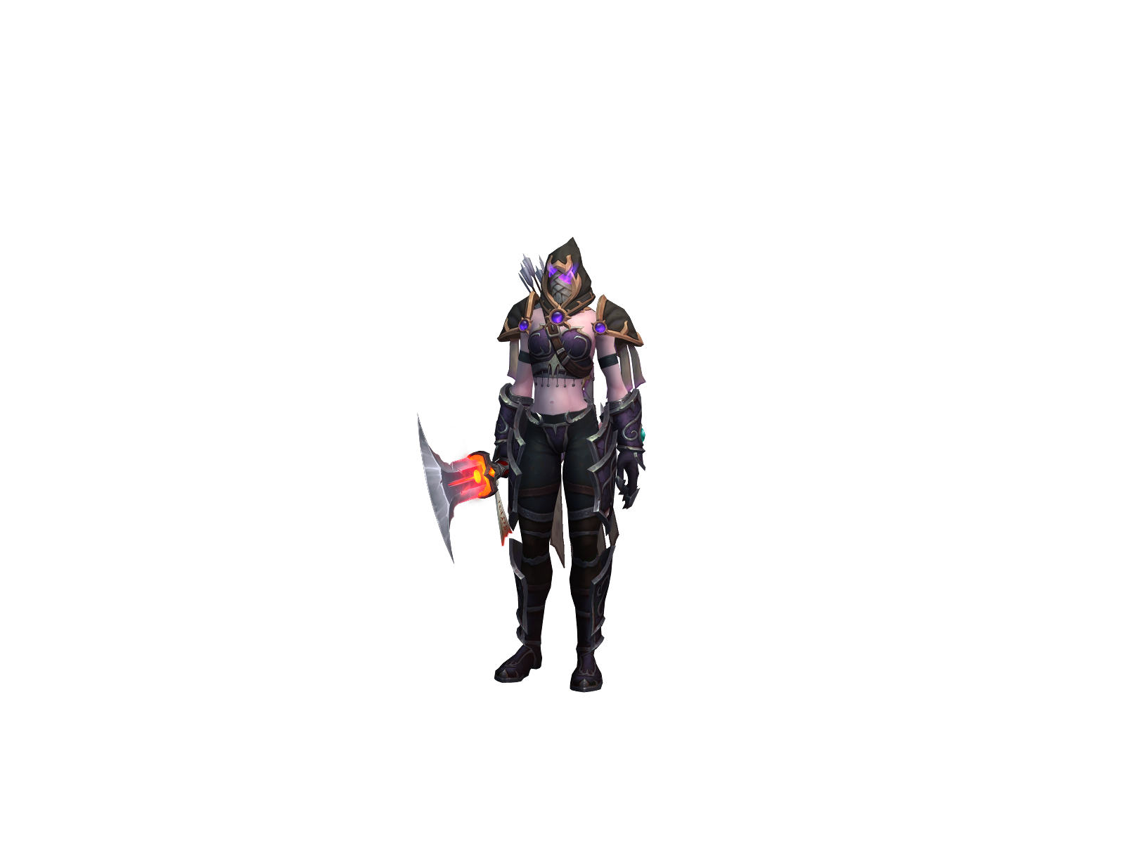 hybrîss 3D character render