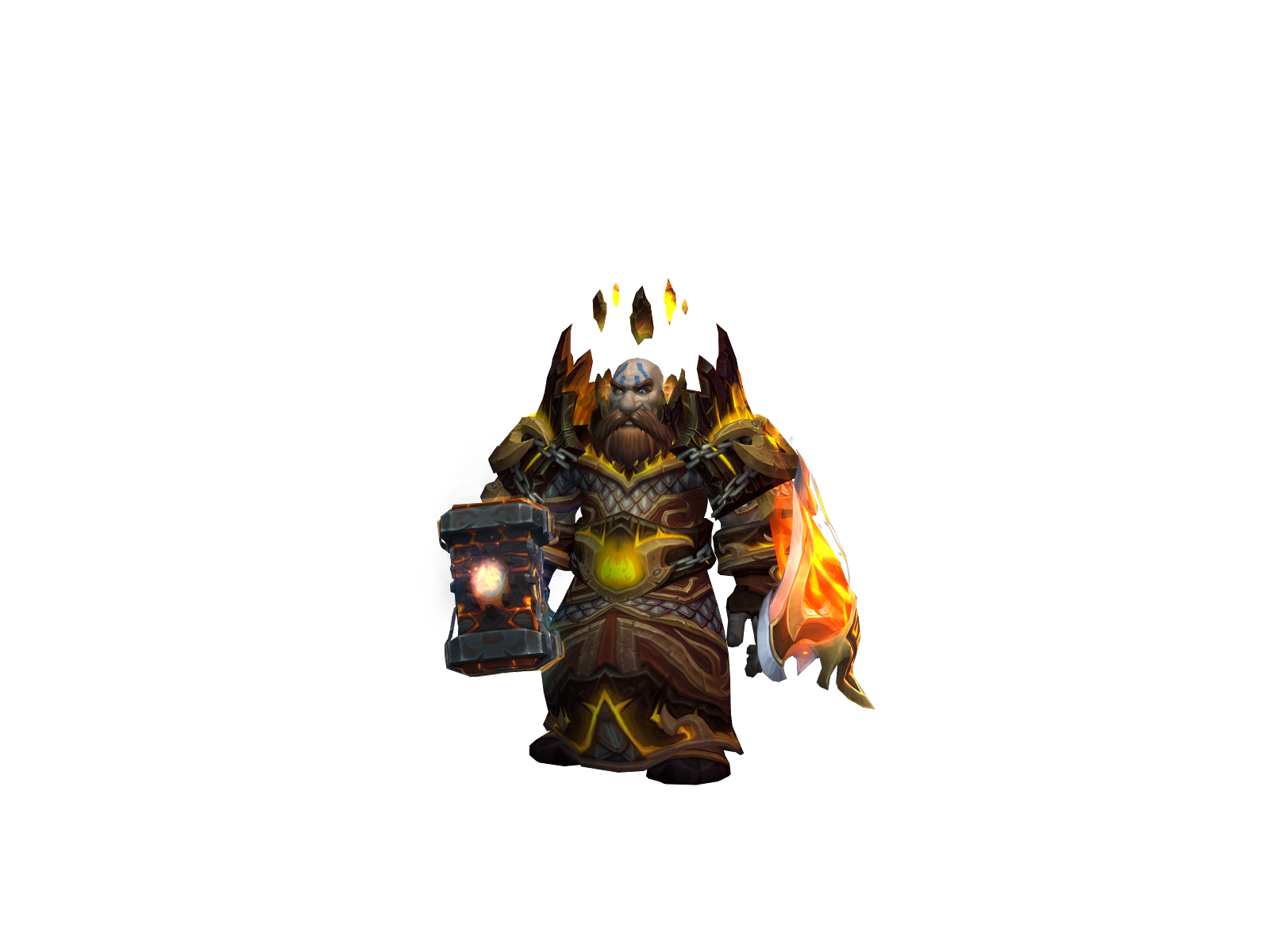 Gromral 3D character render