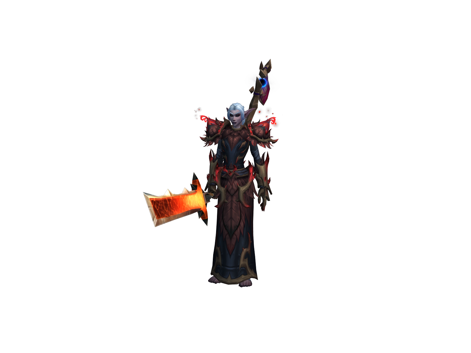 Shaandri 3D character render