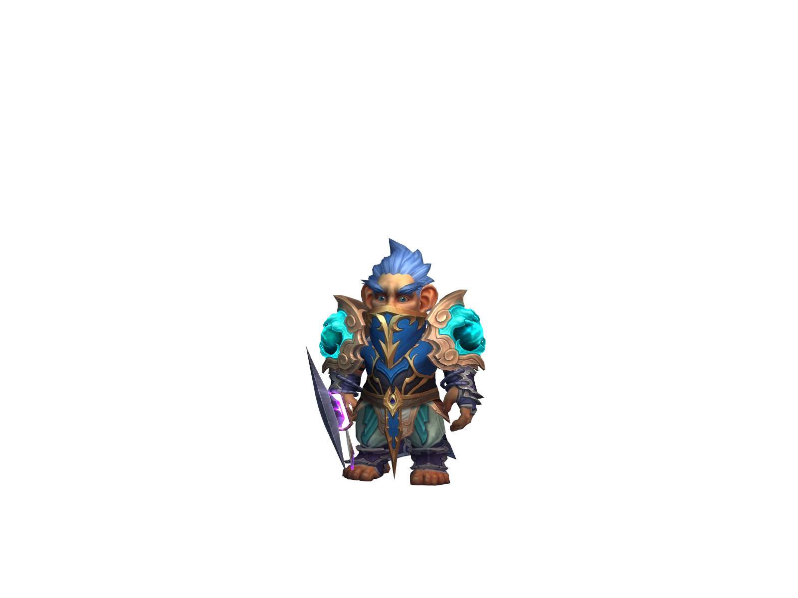 Wroby 3D character render