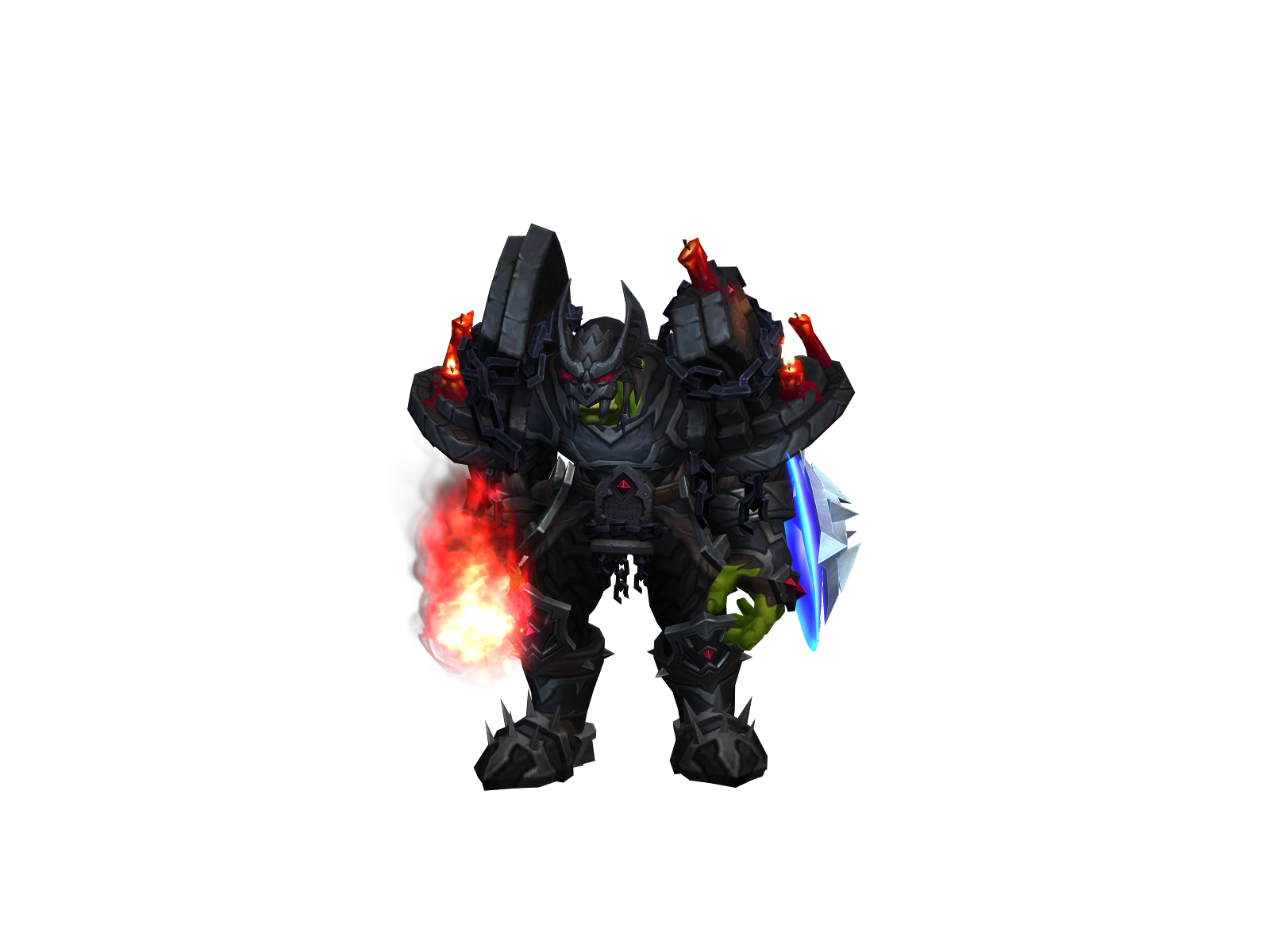Féróth 3D character render