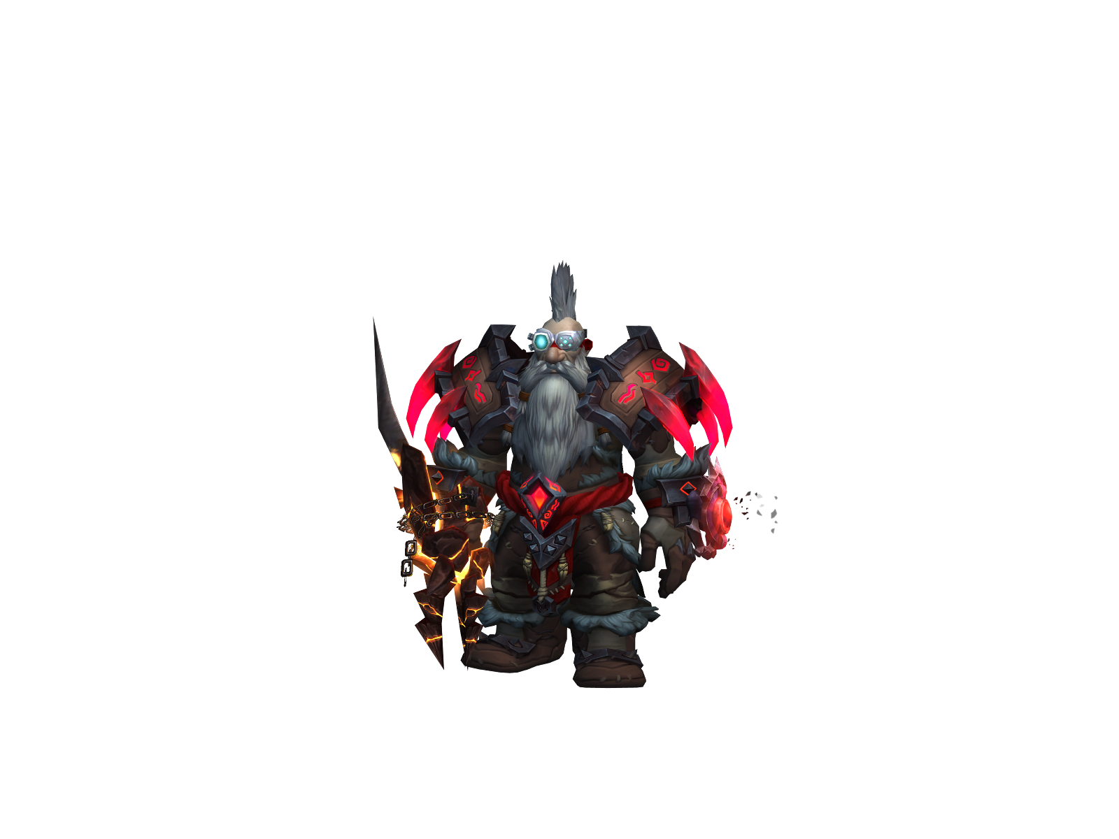 Elektek 3D character render