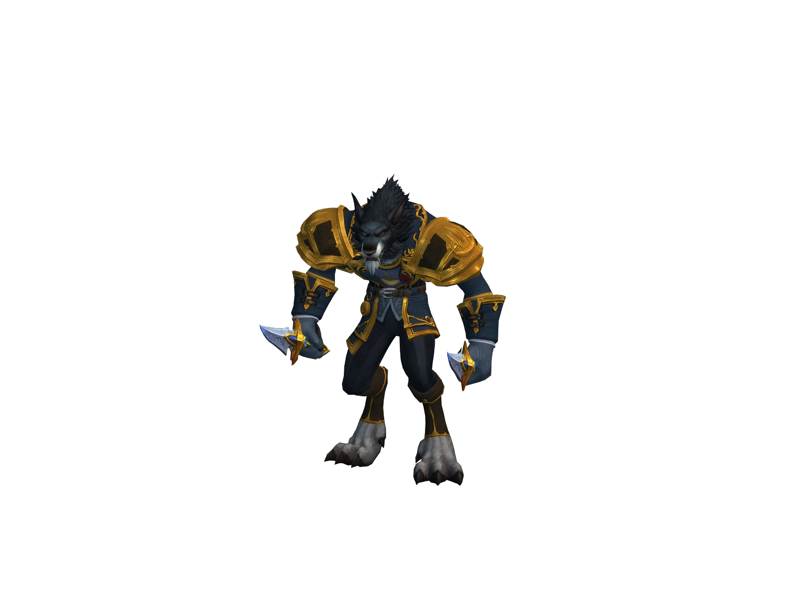 Lupíno 3D character render