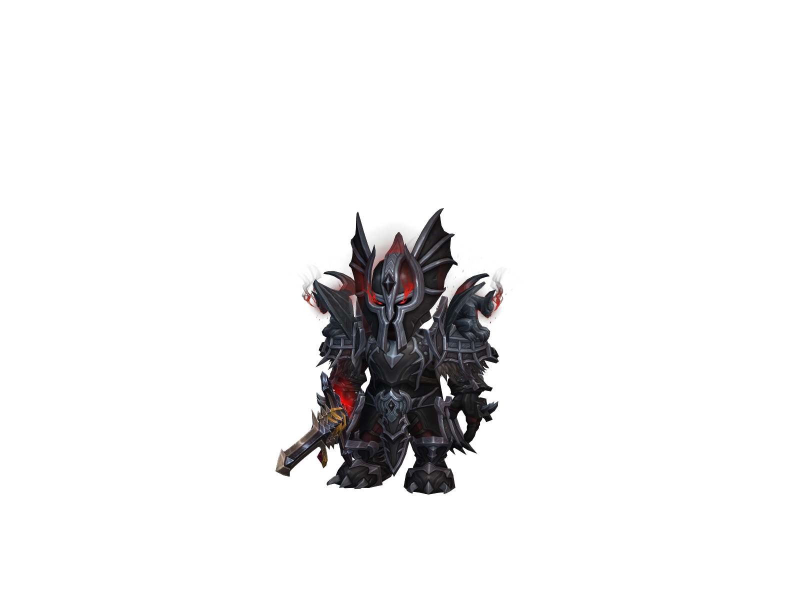 Oakcaller 3D character render