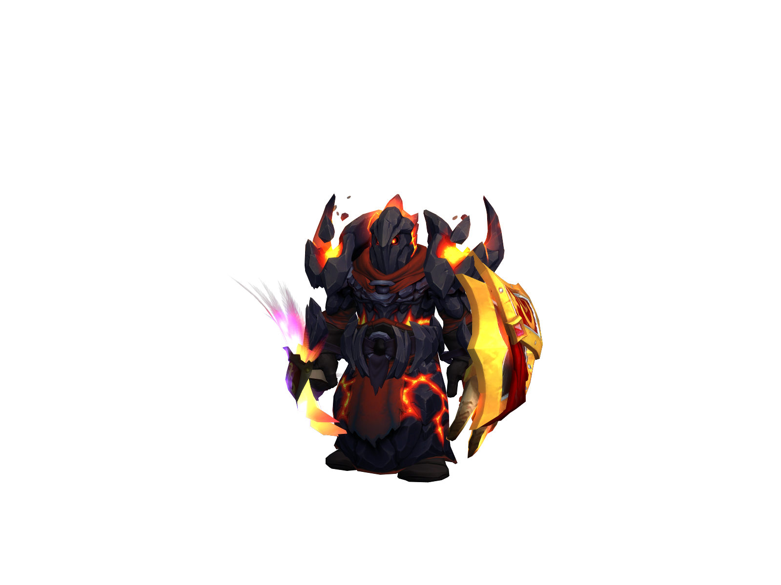 Pumathuya 3D character render