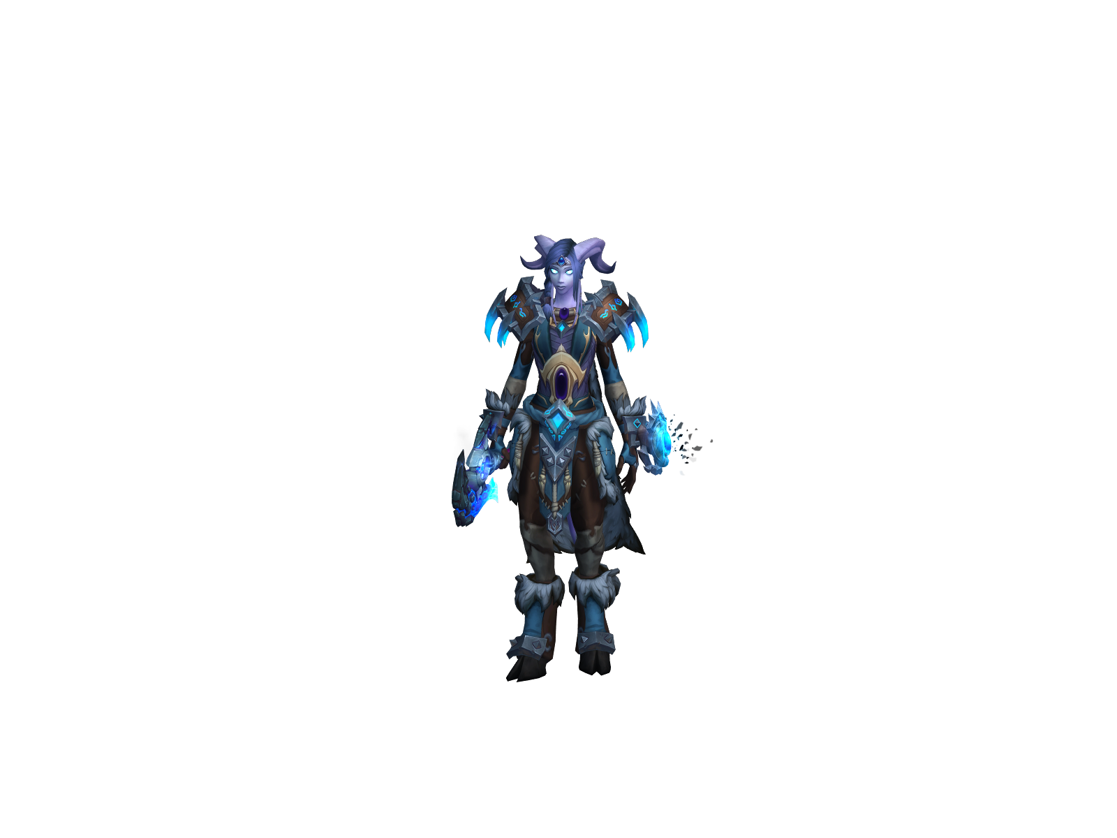 Serpentía 3D character render