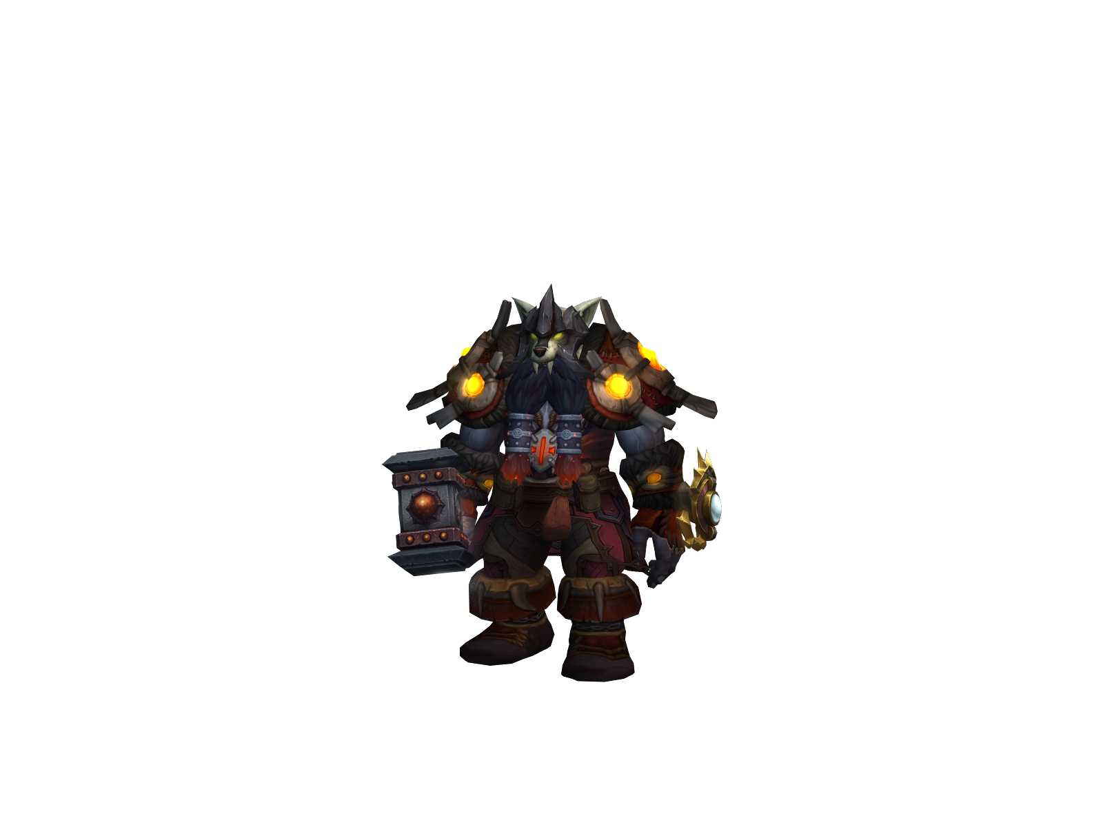 Zharvok 3D character render