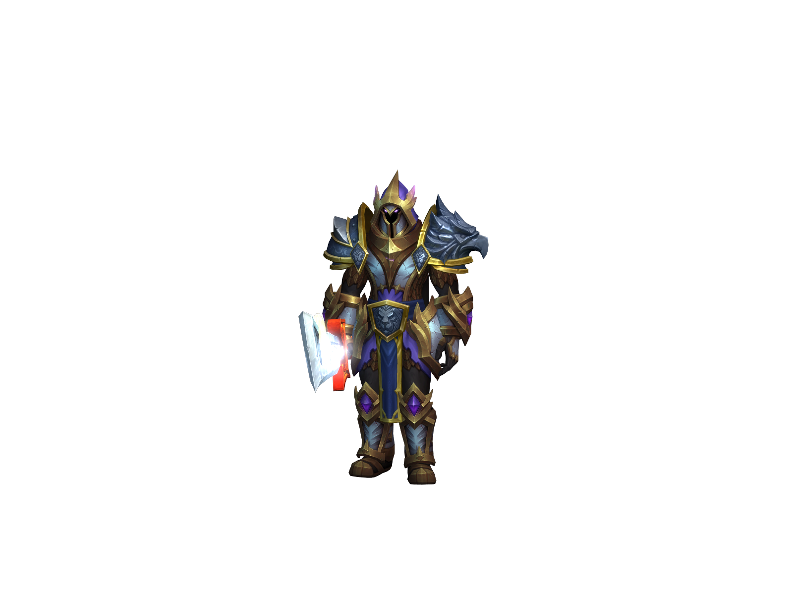 Metmoth 3D character render