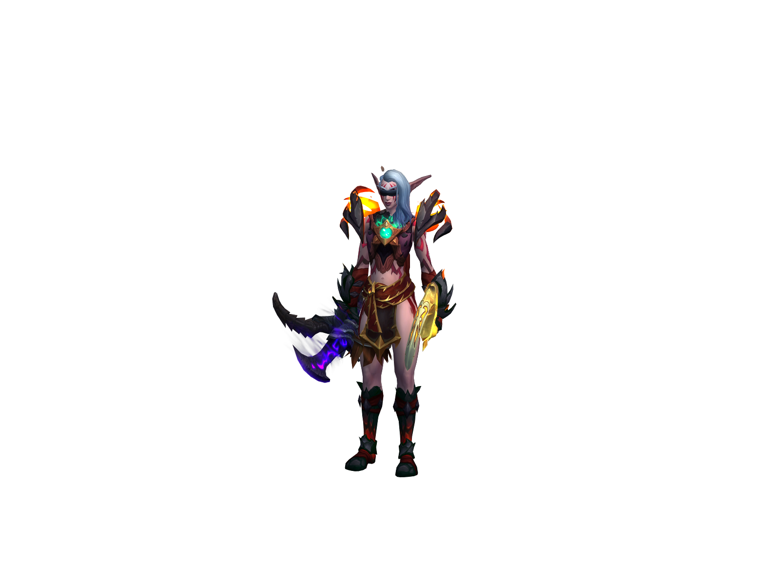 Ðanizâ 3D character render