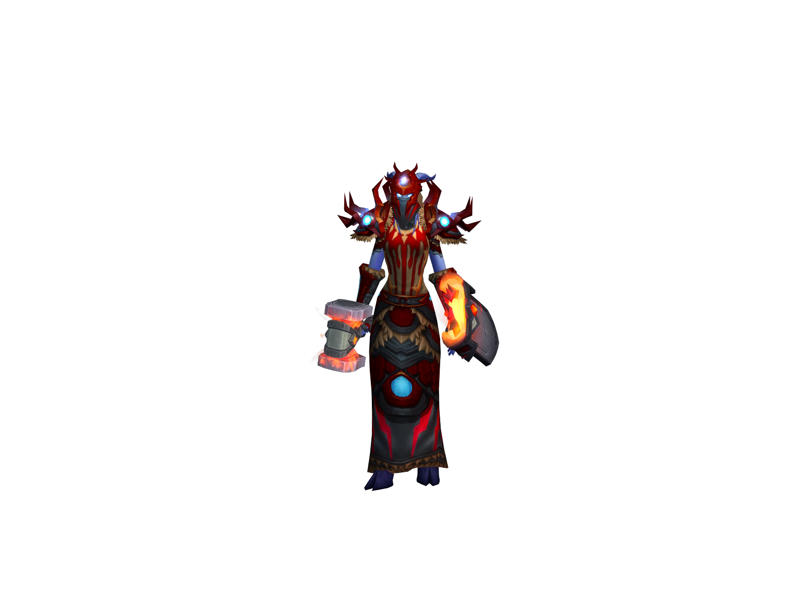 Mithres 3D character render