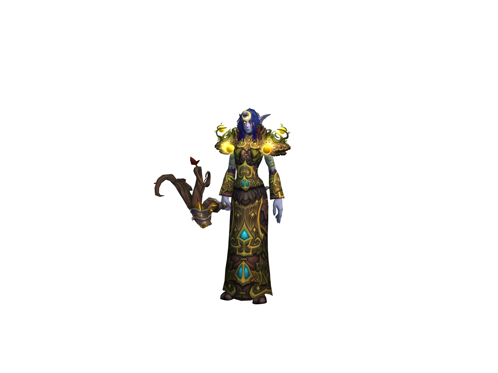 Alorá 3D character render