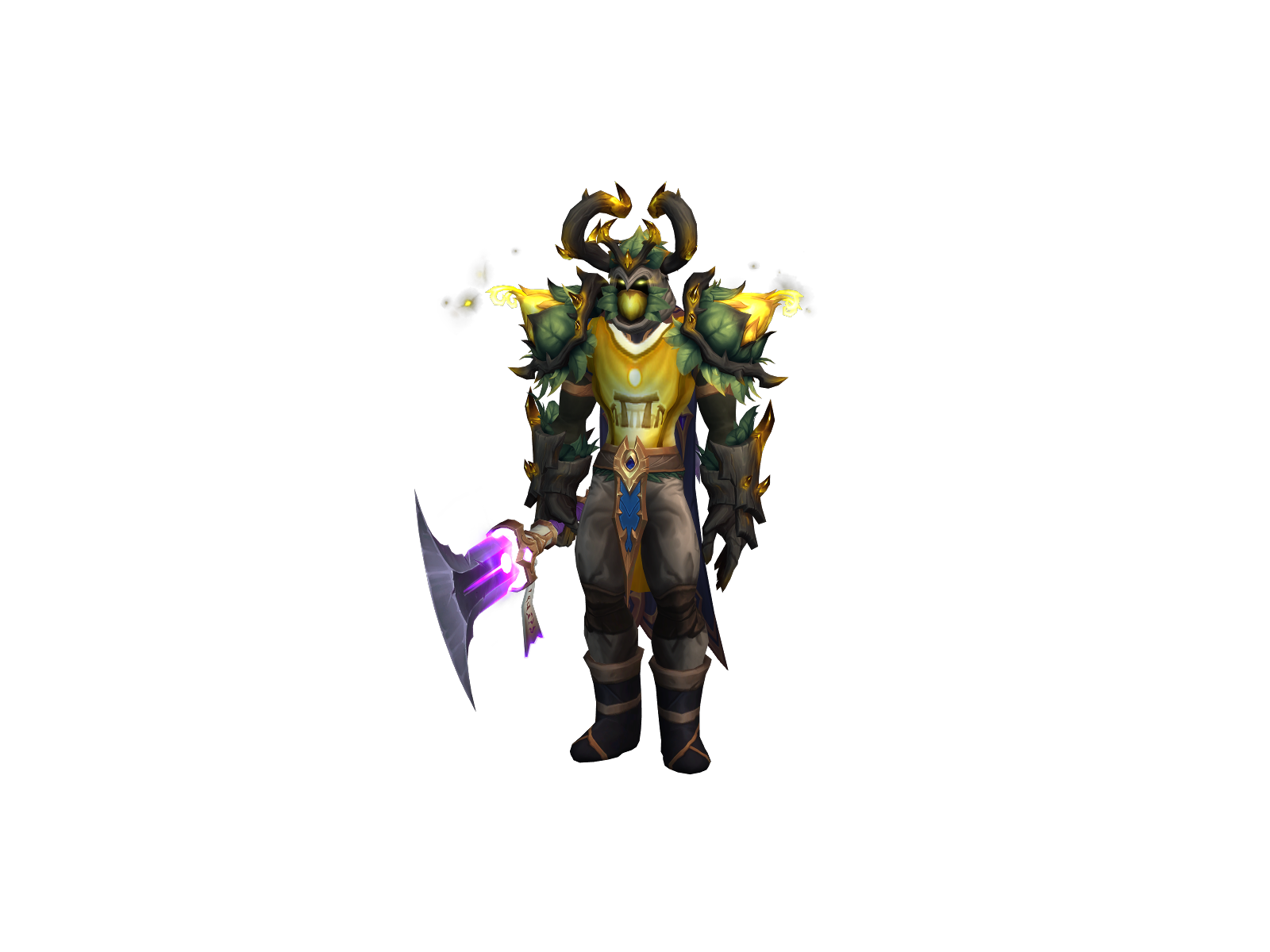 Asoli 3D character render