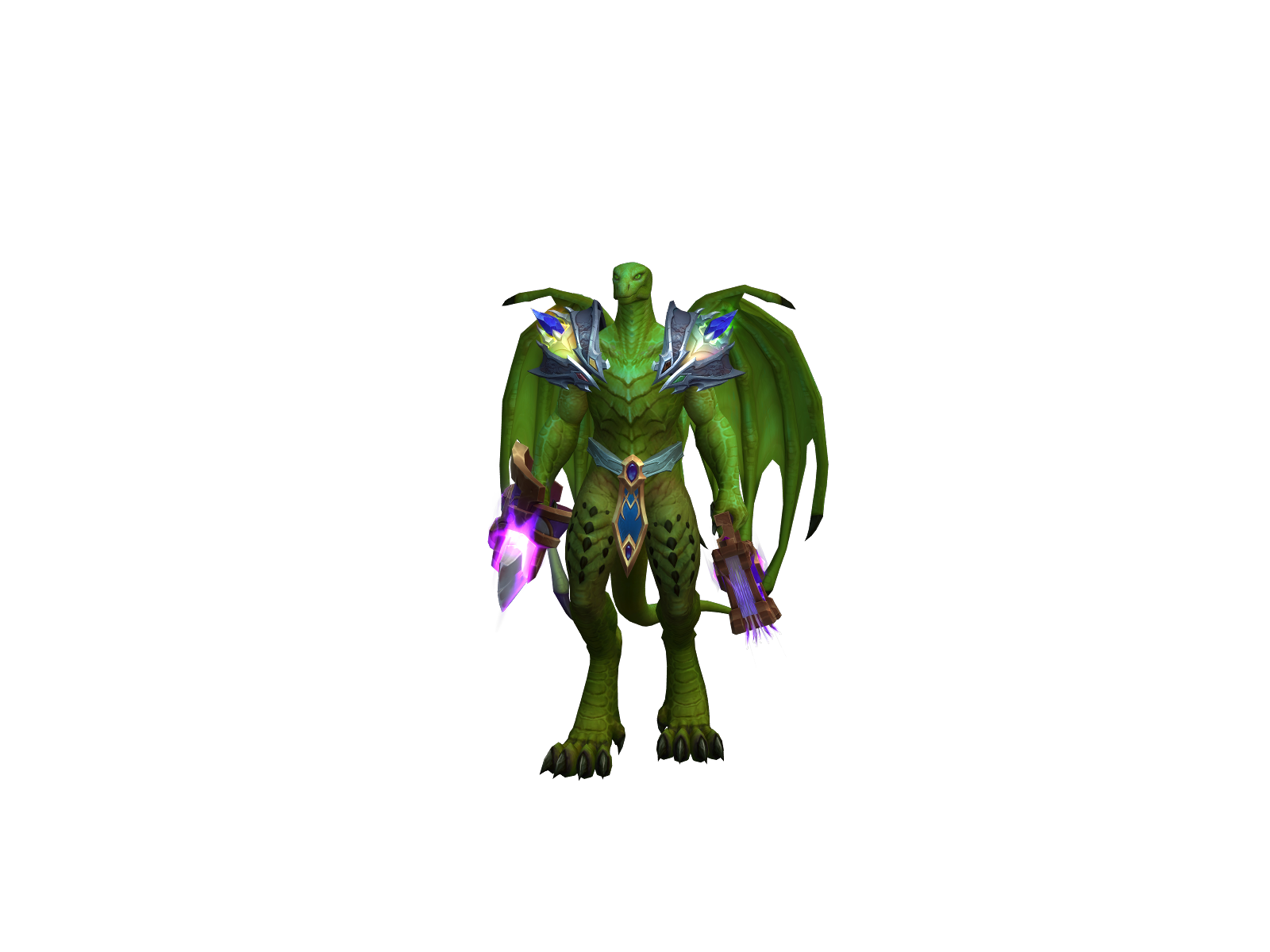Greengo 3D character render