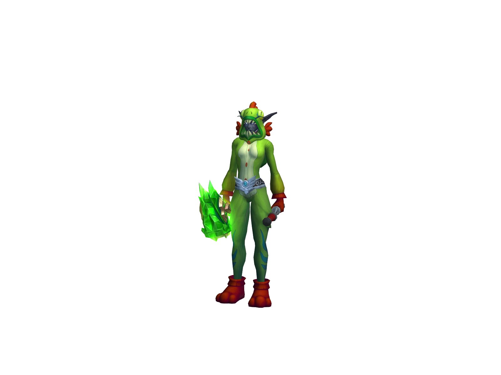 Brazzerstwo 3D character render