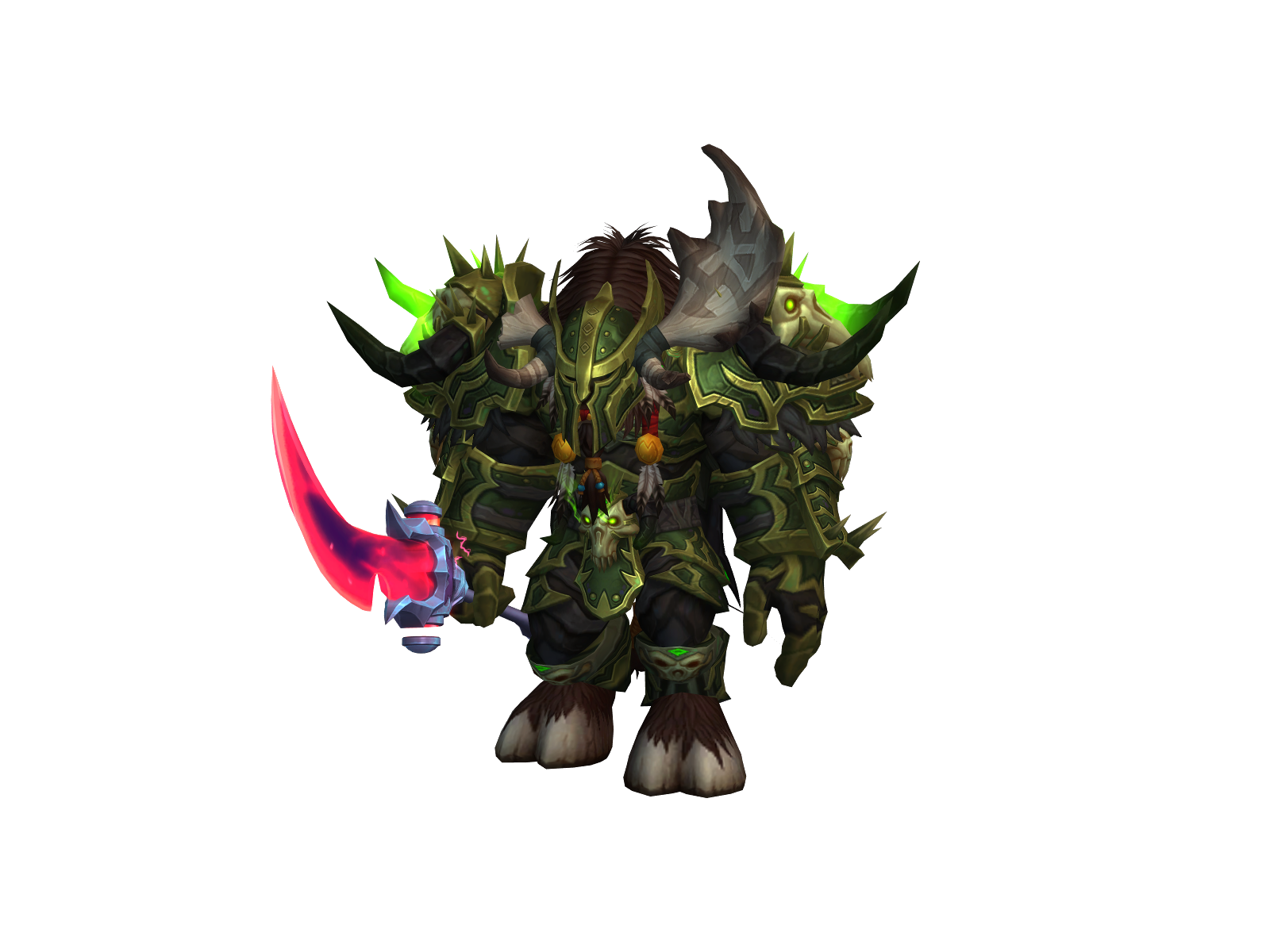 Bullseyes 3D character render