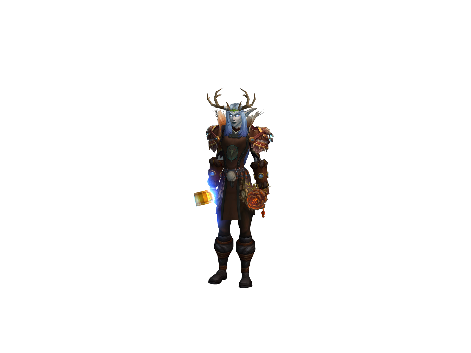 Hornydruidxo 3D character render