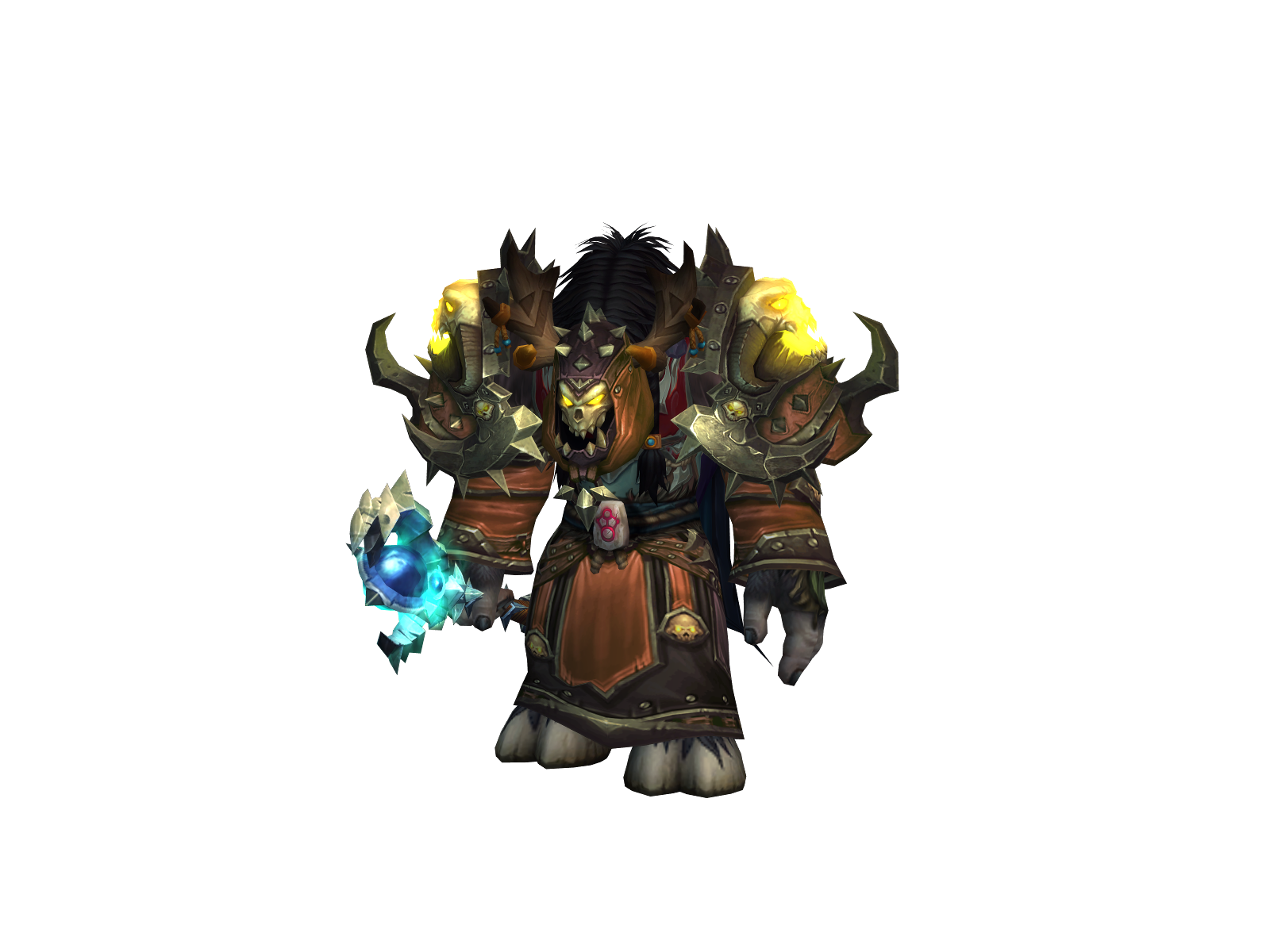Flu 3D character render