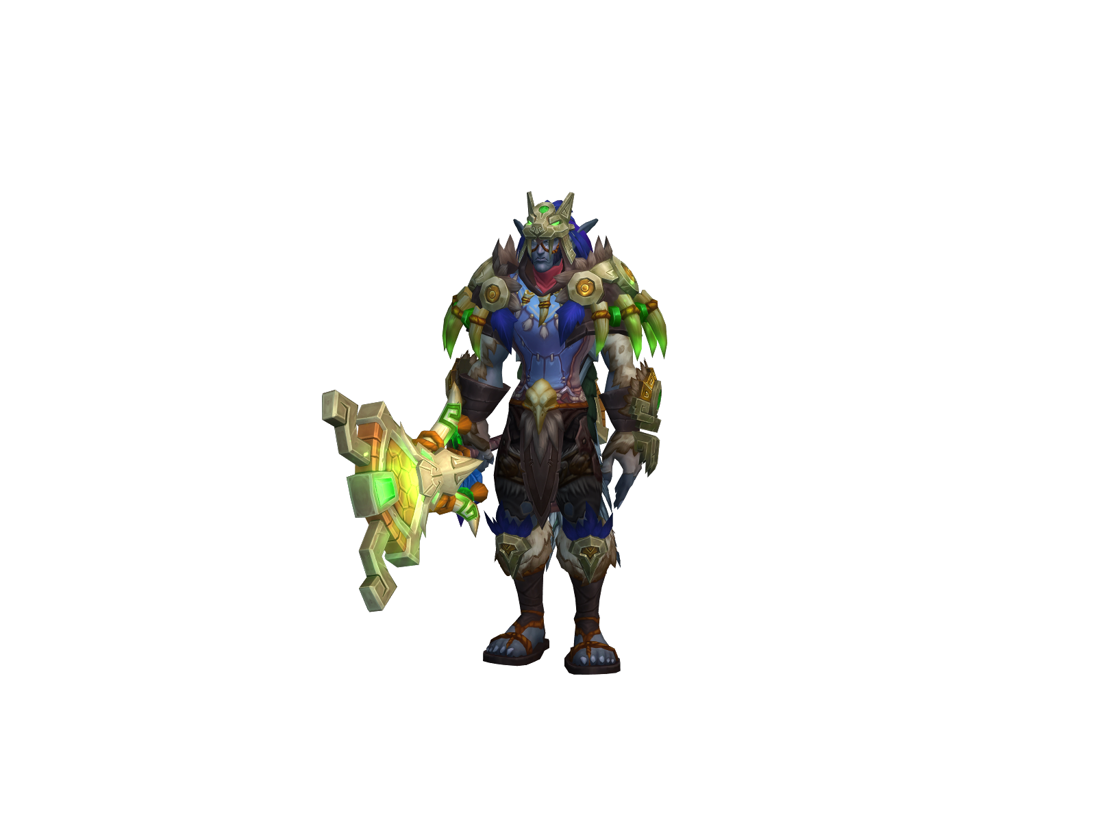 Goloos 3D character render