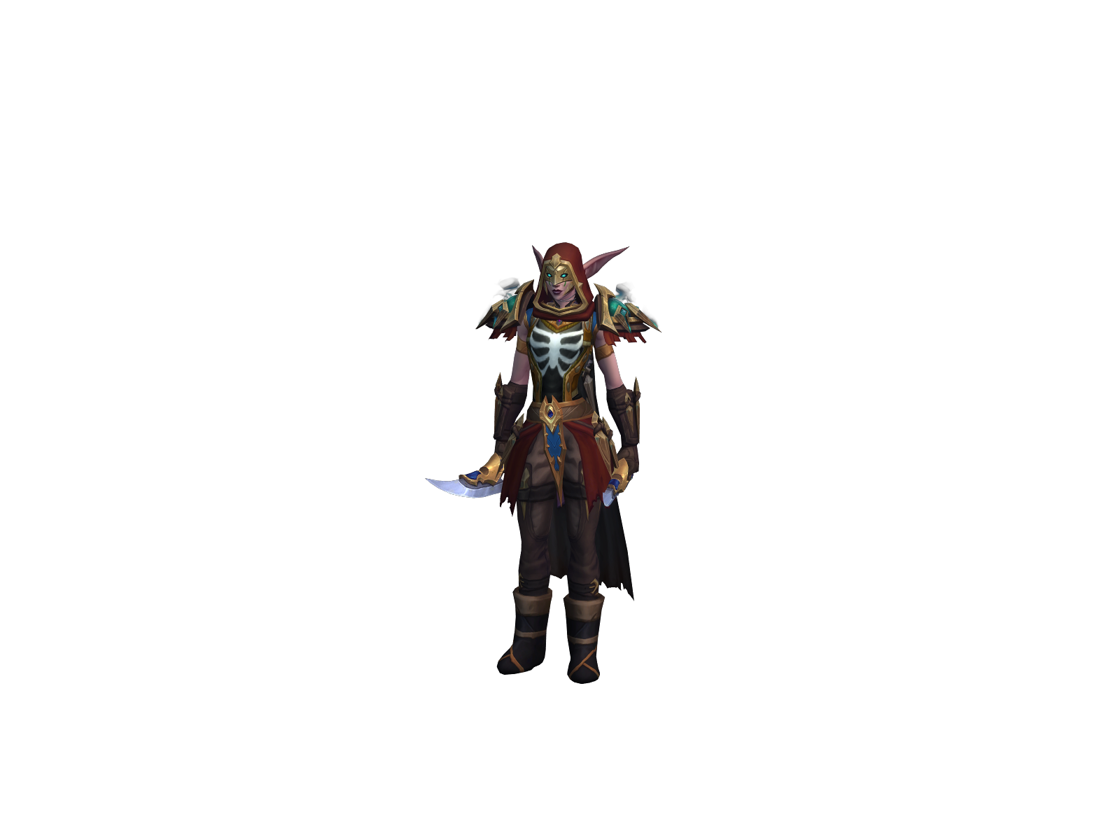 Houston 3D character render