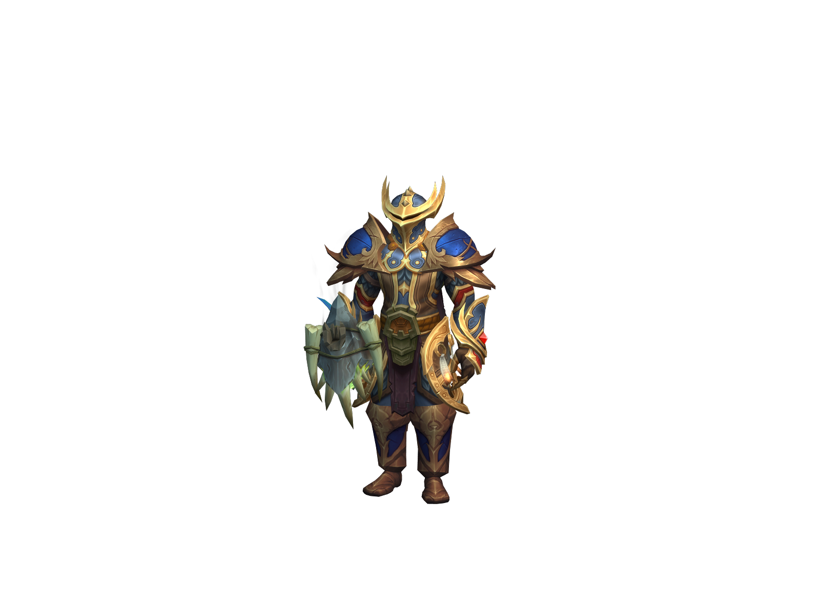 Kristalius 3D character render