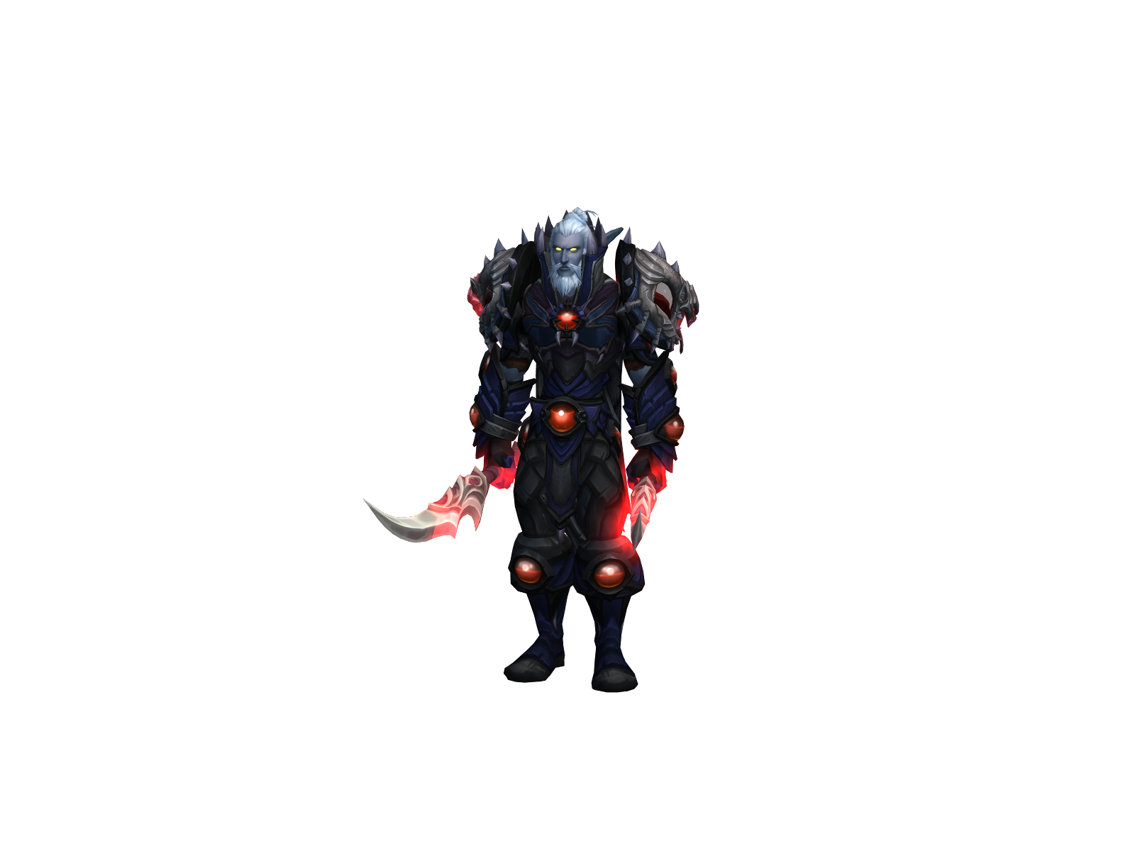 Rekfur 3D character render
