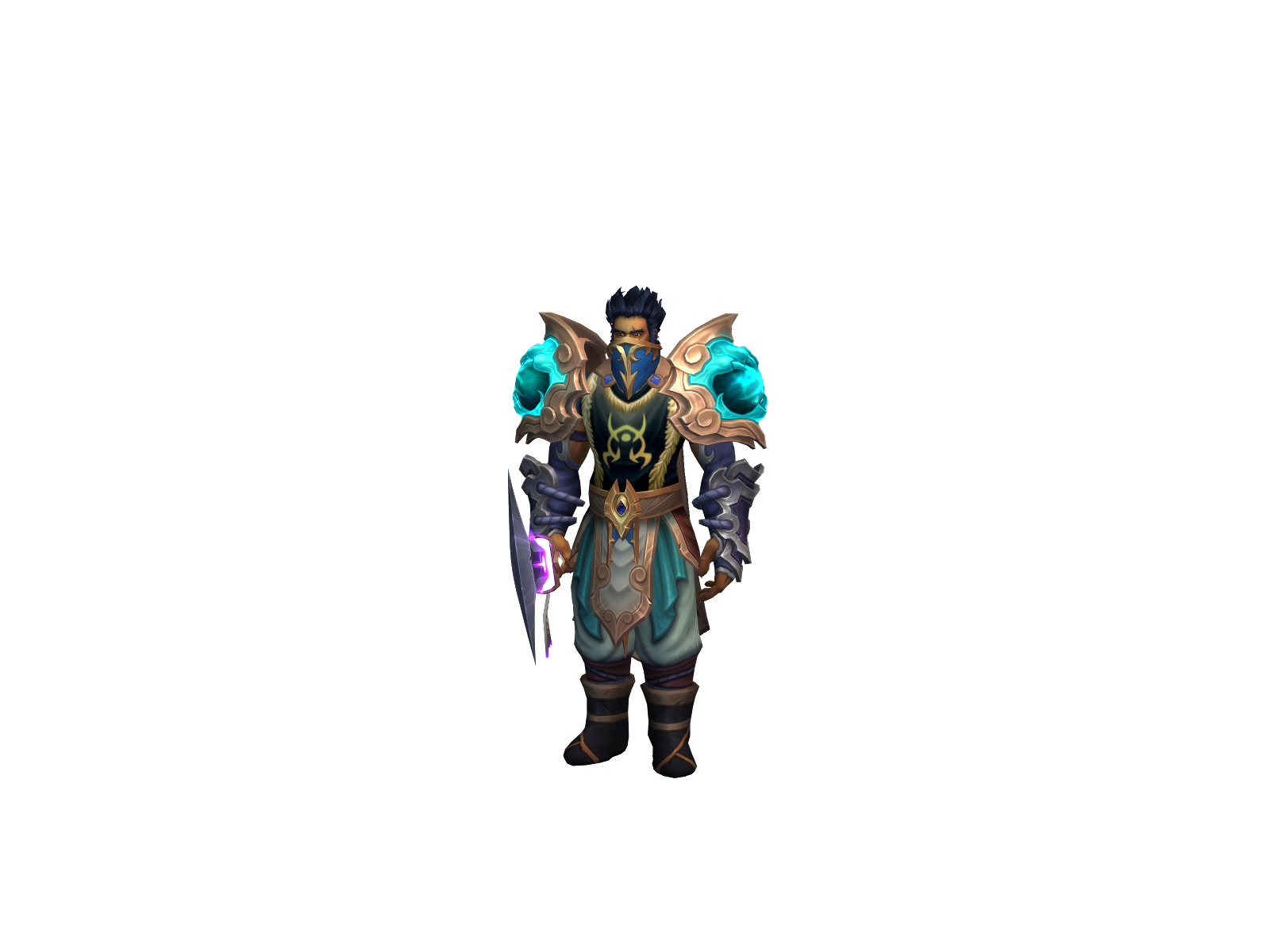 Drfíst 3D character render