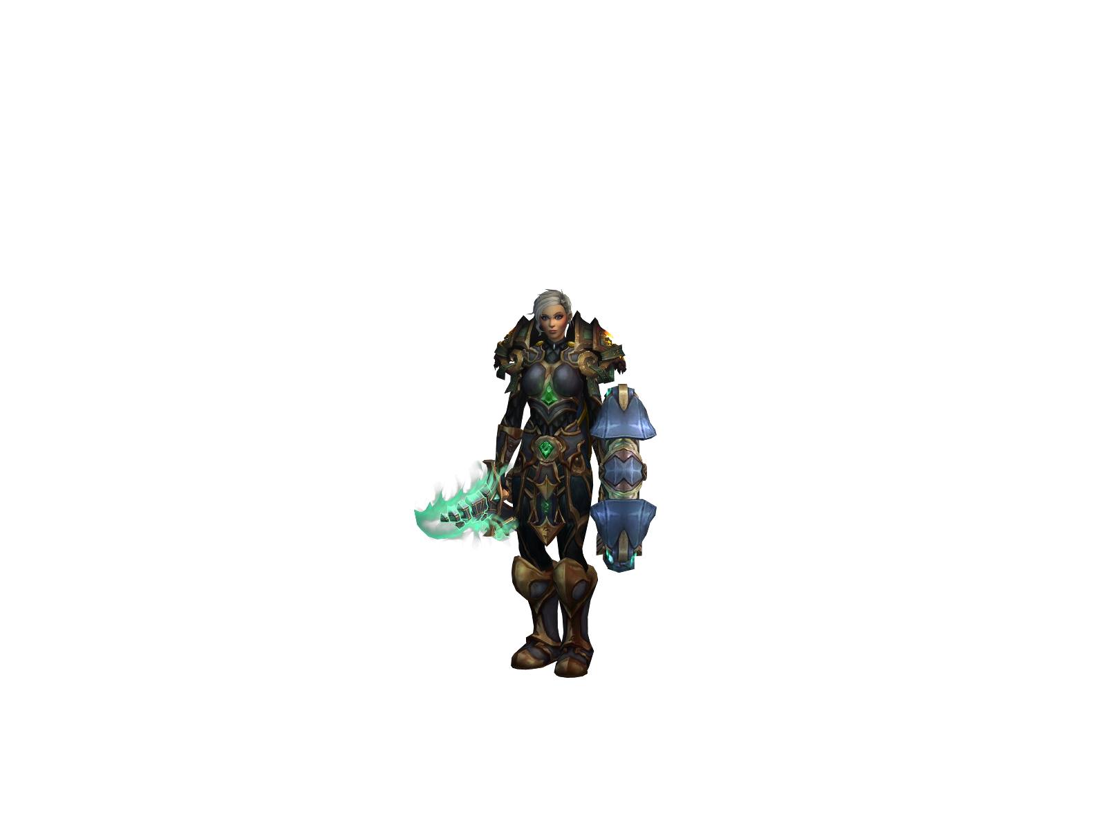 Nâkâria 3D character render